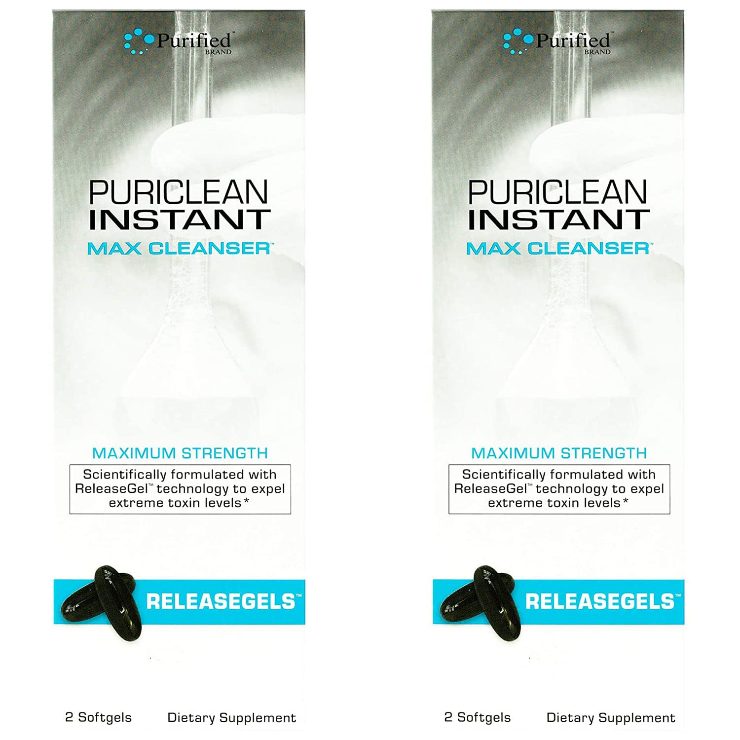 Wellgenix Puriclean Instant Max Cleanser Release Gel Softgel, 2 Softgels