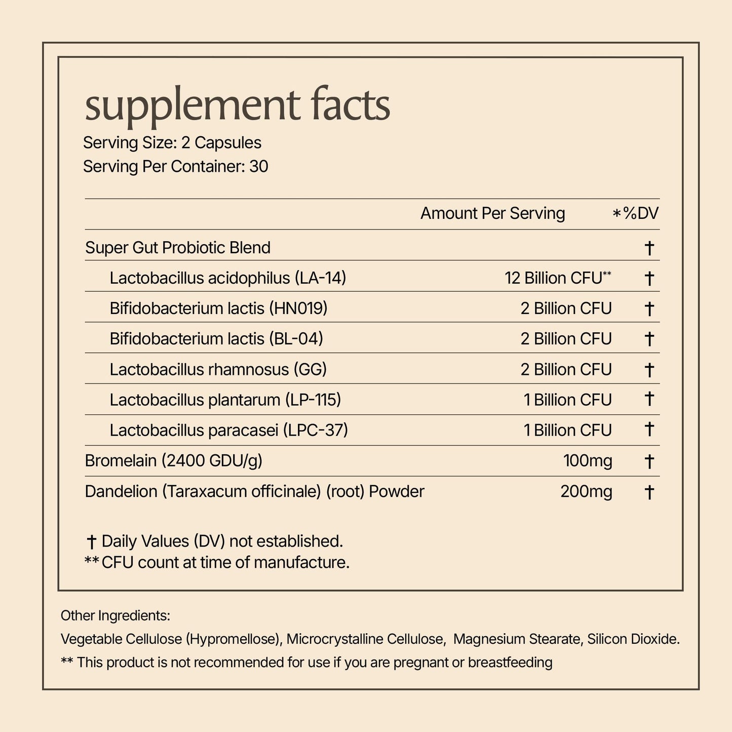 Paulina FITNESS Reset Daily Probiotic + Prebiotic Plant Digestive Enzymes – Advanced Gut Reset for Women – Bloating Relief, Weight Management, Digestion, Gut Health – Vegan, Shelf-Stable, 60 Capsules