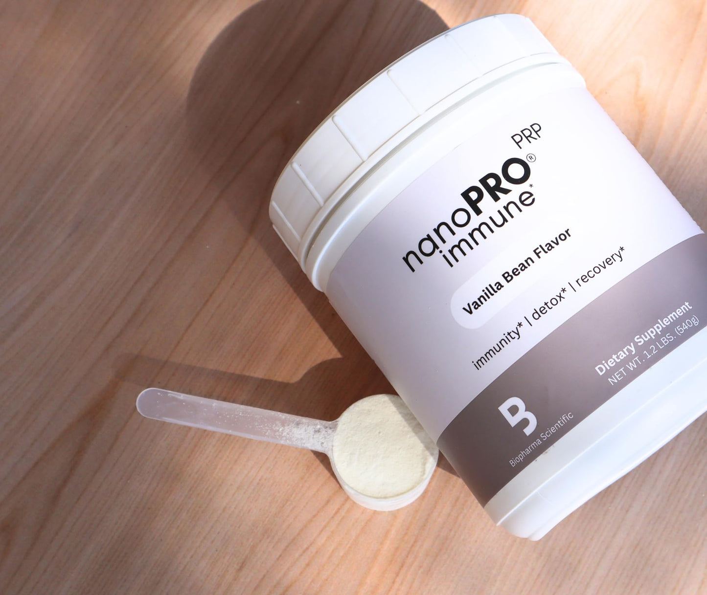 Biopharma Scientific Nanopro Immune Whey Protein Powder 19.2 oz