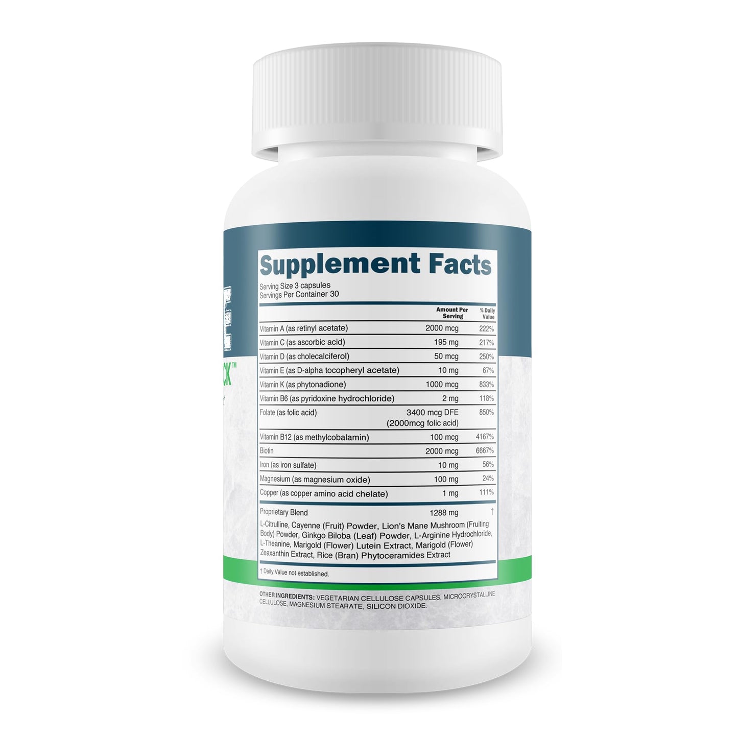 New Vibrations Nutrition Nerve Cactus Trick B12 Nerve Repair Neuropathy Support Capsule, 90 Count