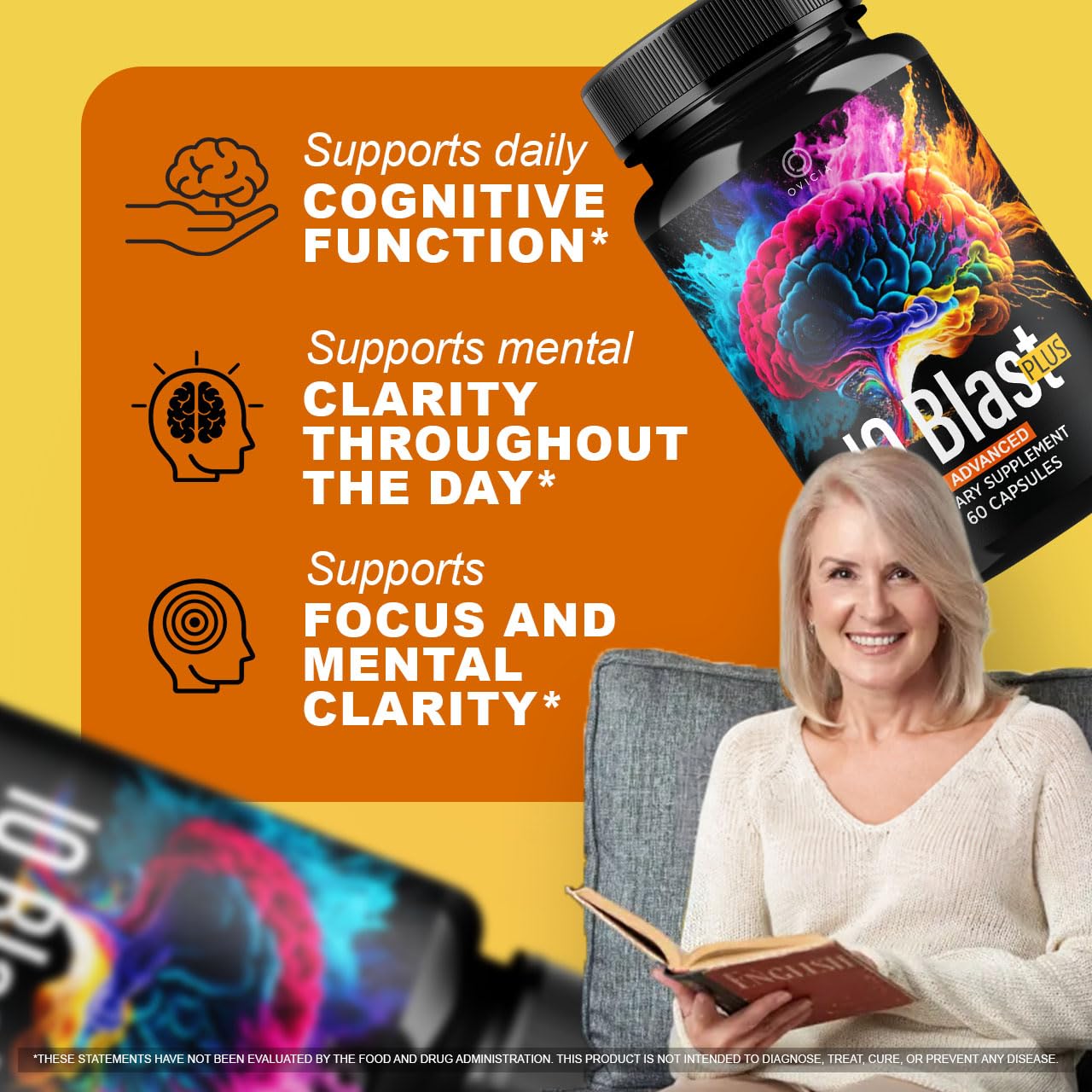 OVICIA IQ Blast Plus Capsules 180 Capsules