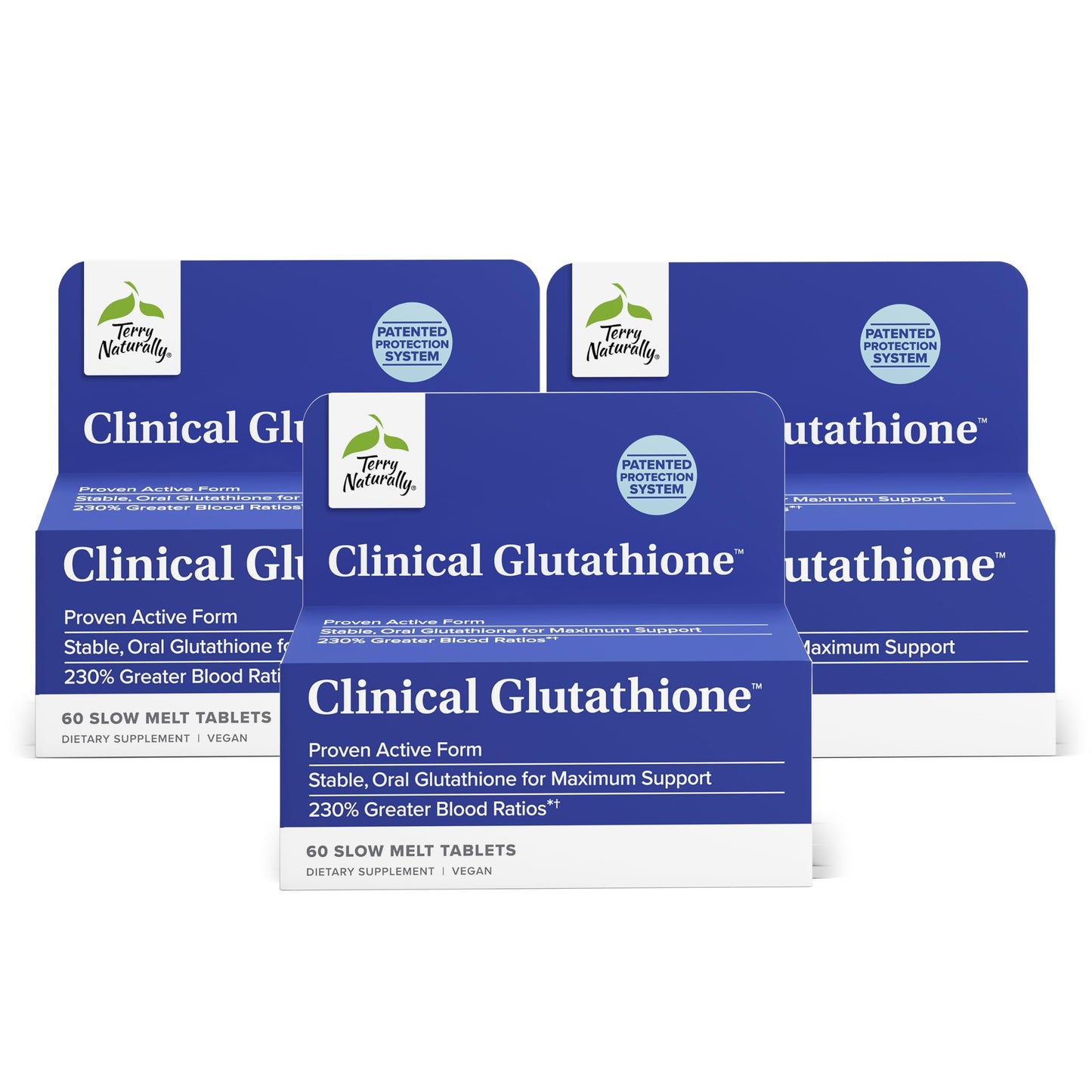 Terry Naturally Clinical Glutathione Tablets, 180 Tablets