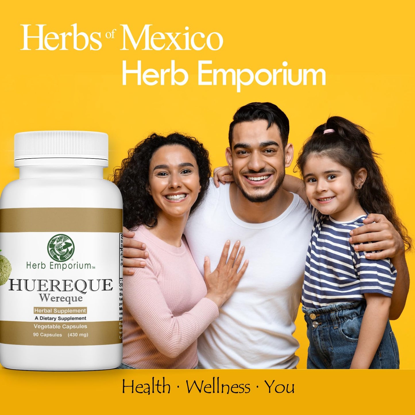 Herb Emporium Huereque (Wereque, Wereke, Ibervillea sonorae) 180 Capsules