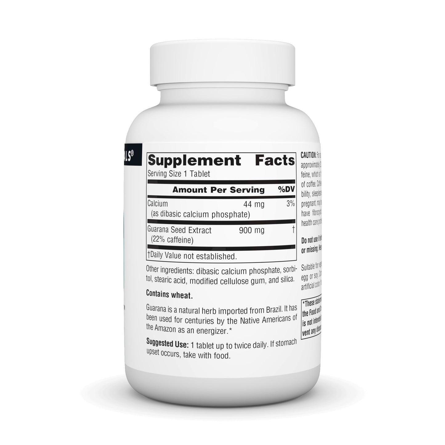 Source Naturals Guarana Energizer, 60 Tablets