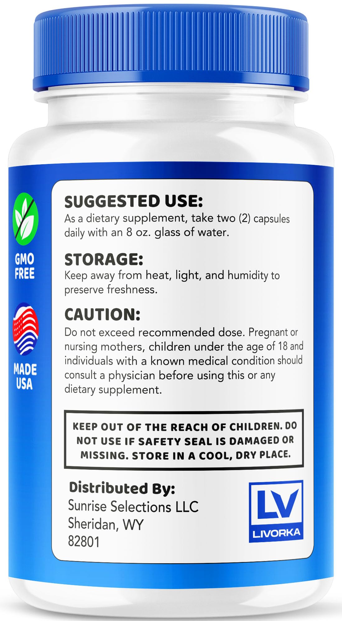 LIVORKA Microbio Capsules 180 Capsules