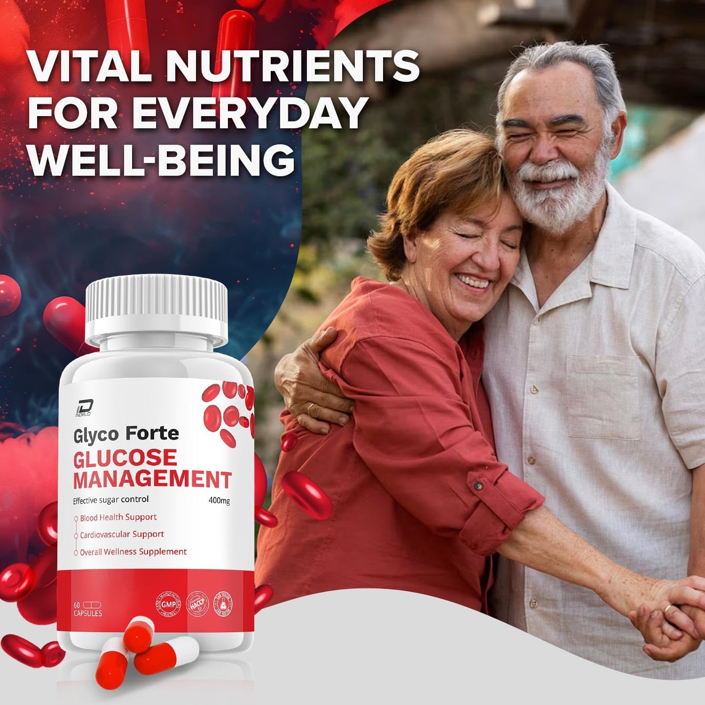 Indelo Glyco Forte Capsules 120 Capsules