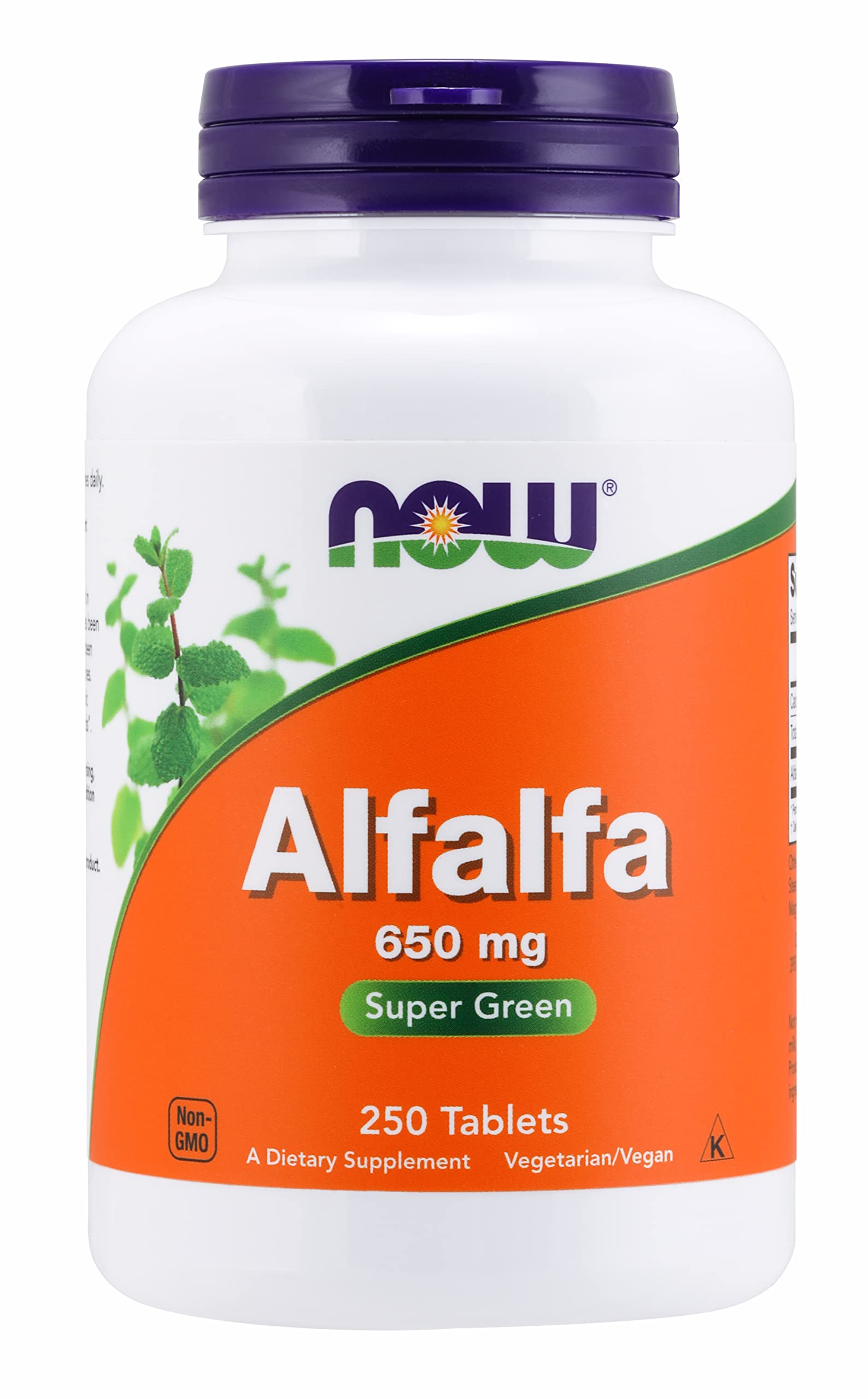 NOW Foods Alfalfa 10 Grain 625 mg Capsule 250 Count
