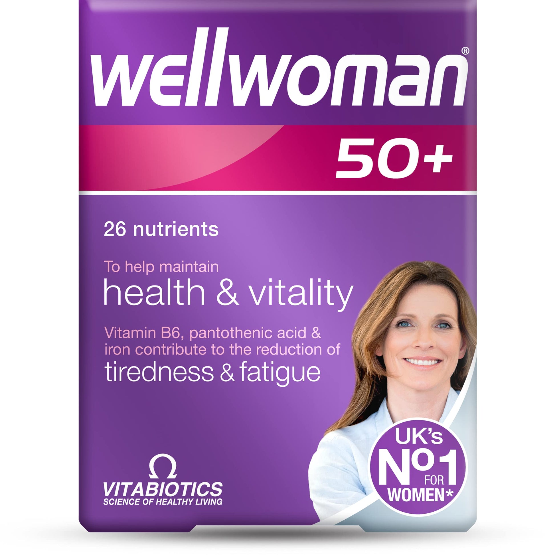 Wellwoman Vitabiotics 50+ Tablet, 30 Tablets