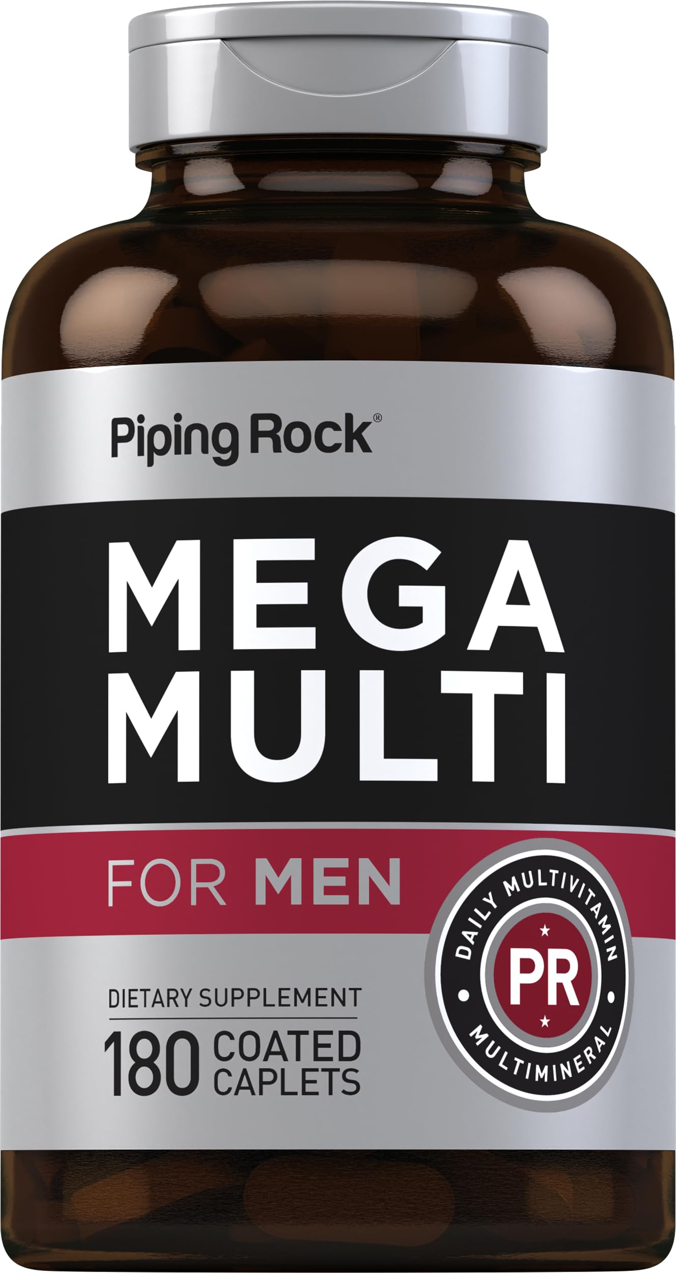 Piping Rock Multivitamin for Men 180 Caplets