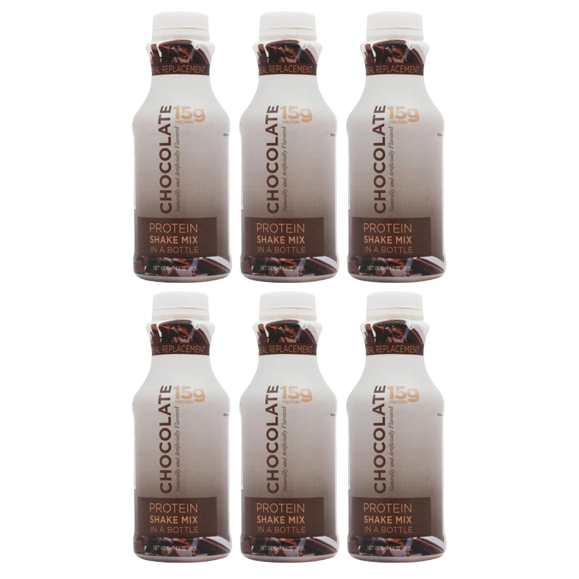 BariatricPal 15g Protein Shake Mix Powder Chocolate Cream, 6-Pack