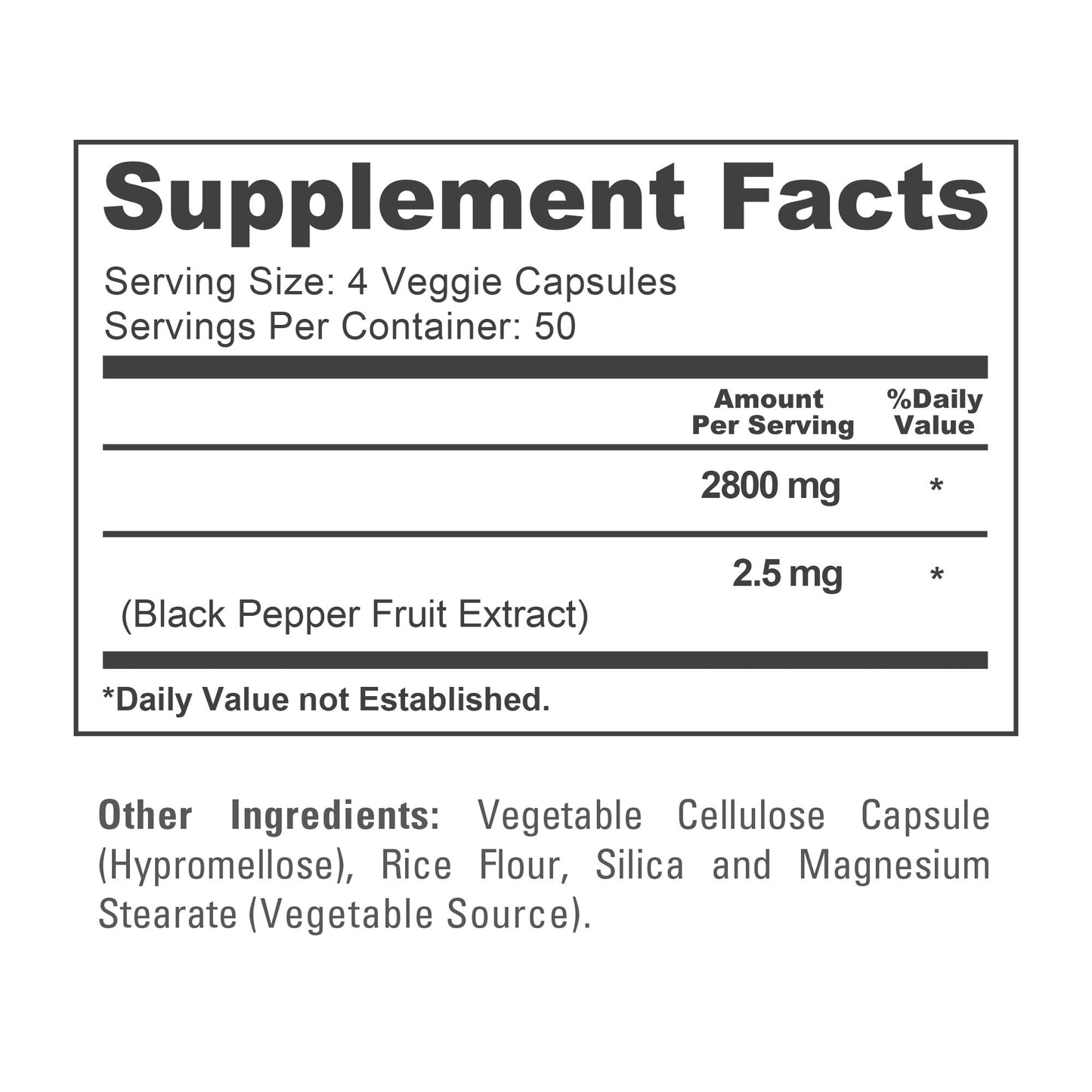 NusaPure Myo-Inositol Capsule, 200 Capsules