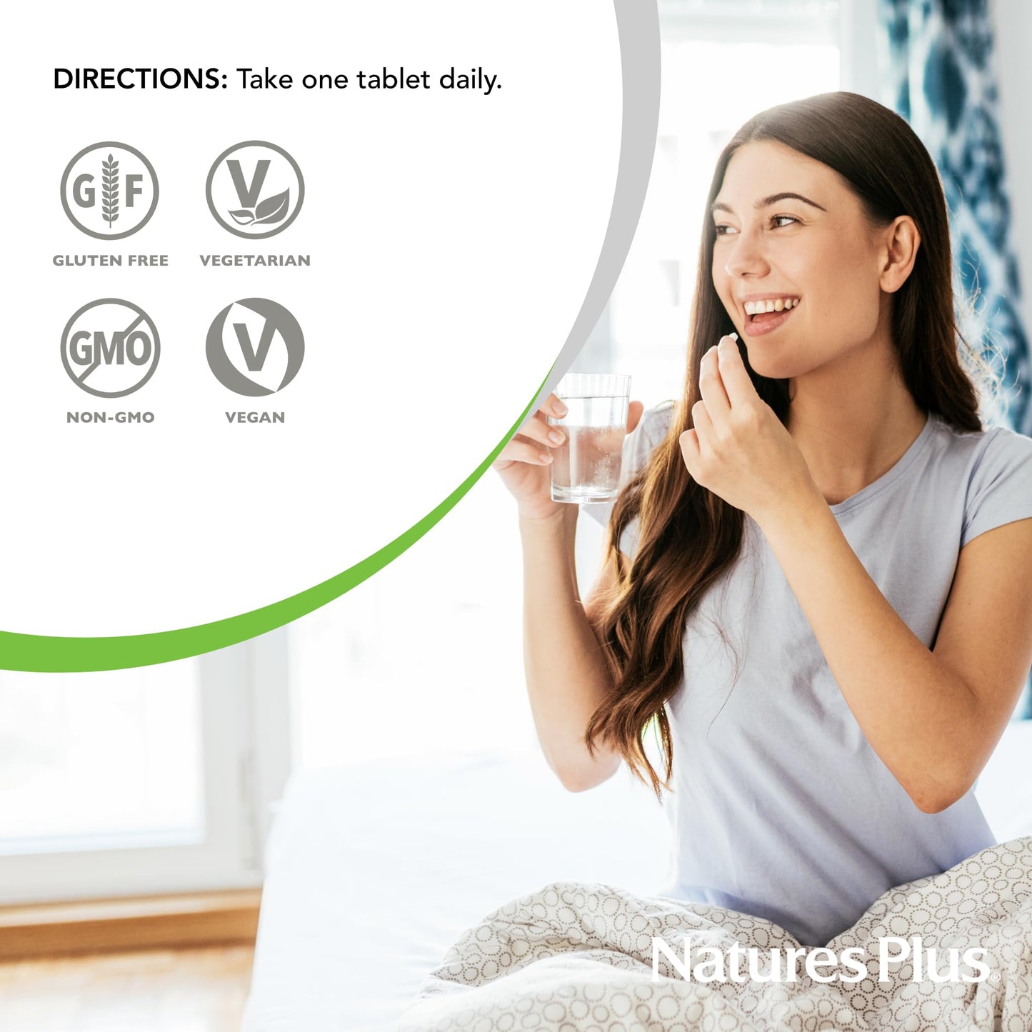 NaturesPlus Her Journey 45+ 30 Capsules - Once-Daily Multivitamin for Women - Supports Overall Wellness, Breast Health & Cell Repair - Non-GMO, Vegan