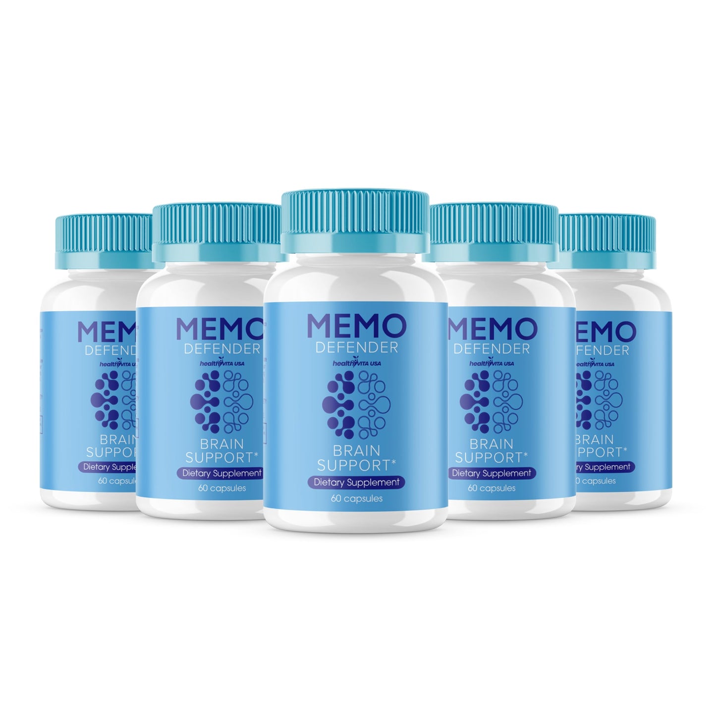 HealthyVita USA Memo Defender Capsules, 300 Count