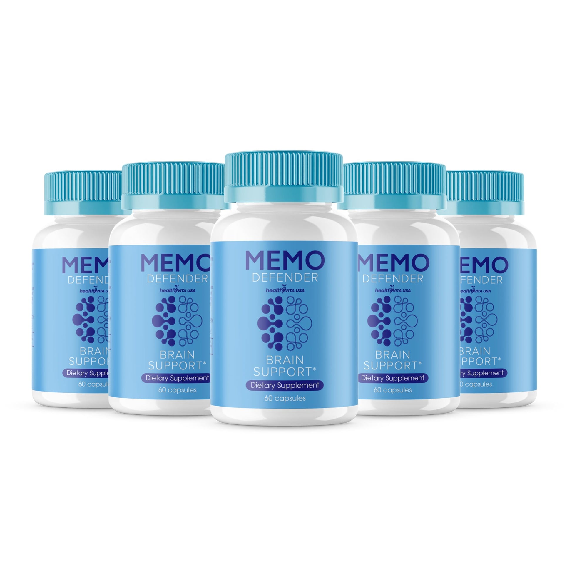HealthyVita USA Memo Defender Capsules, 300 Count