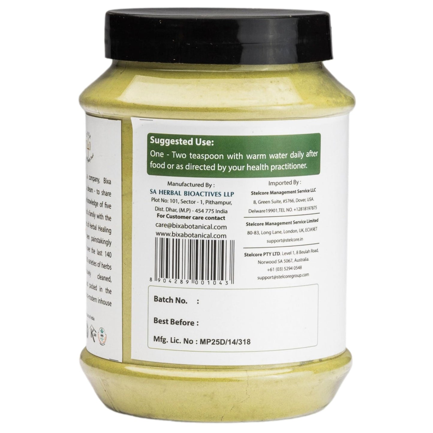 bixa BOTANICAL Neem Leaf Powder 16 Ounce