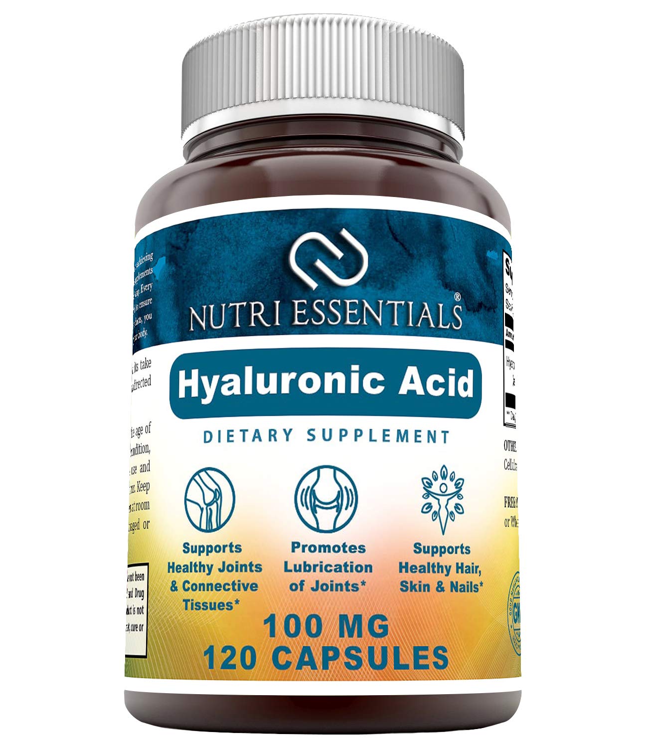 Nutri Essentials Hyaluronic Acid Dietary Supplement Capsule 120 Capsules