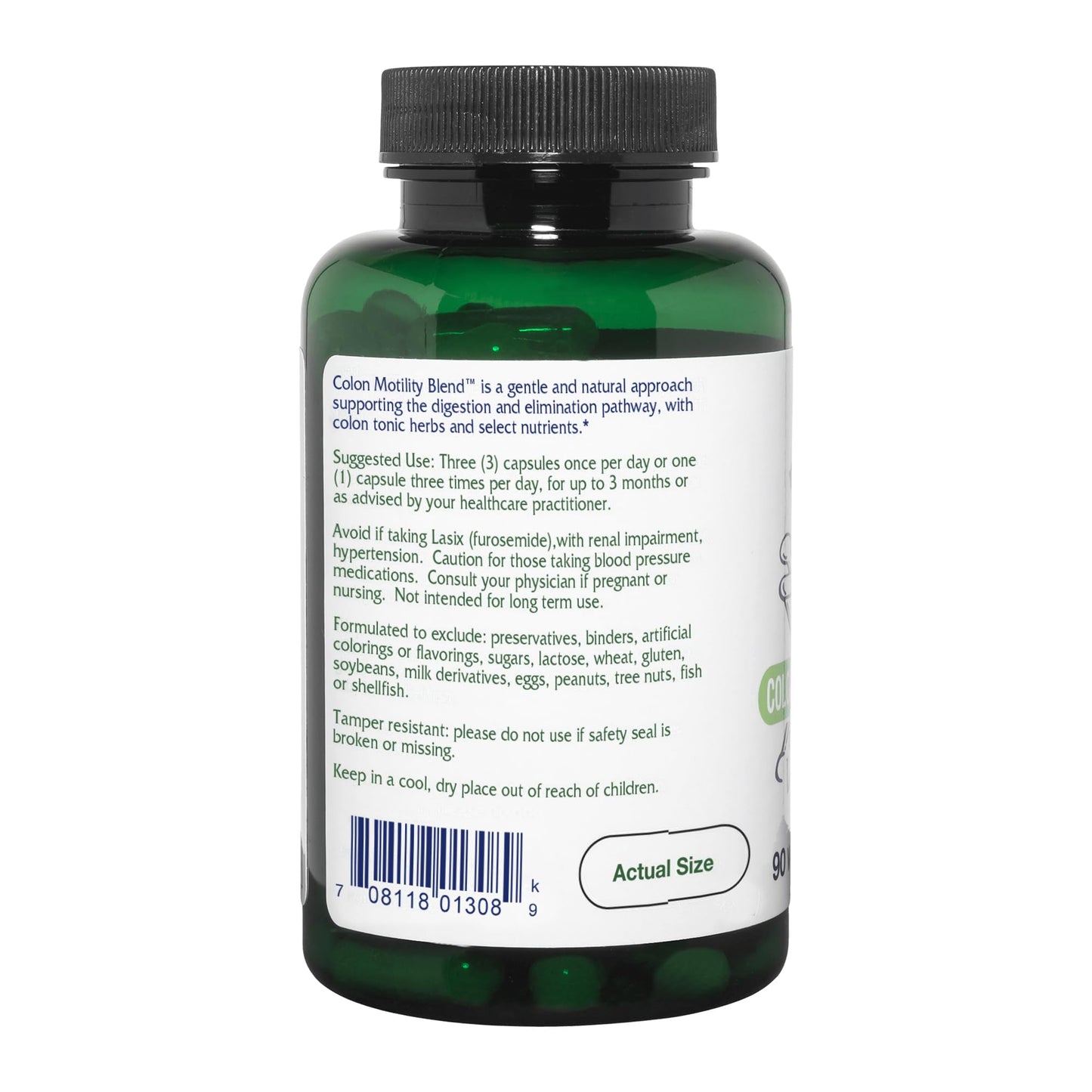 Vitanica Colon Motility Blend 90 Capsules