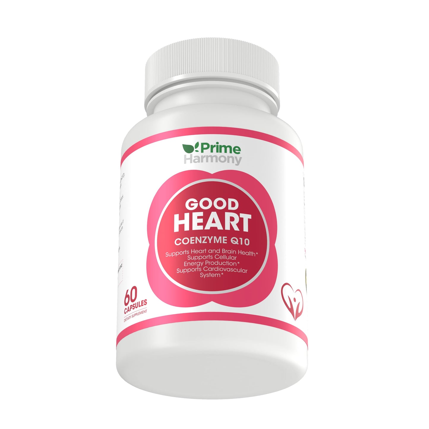 Prime Harmony Good Heart Coenzyme Q10 Supplement Capsule, 60 Capsules