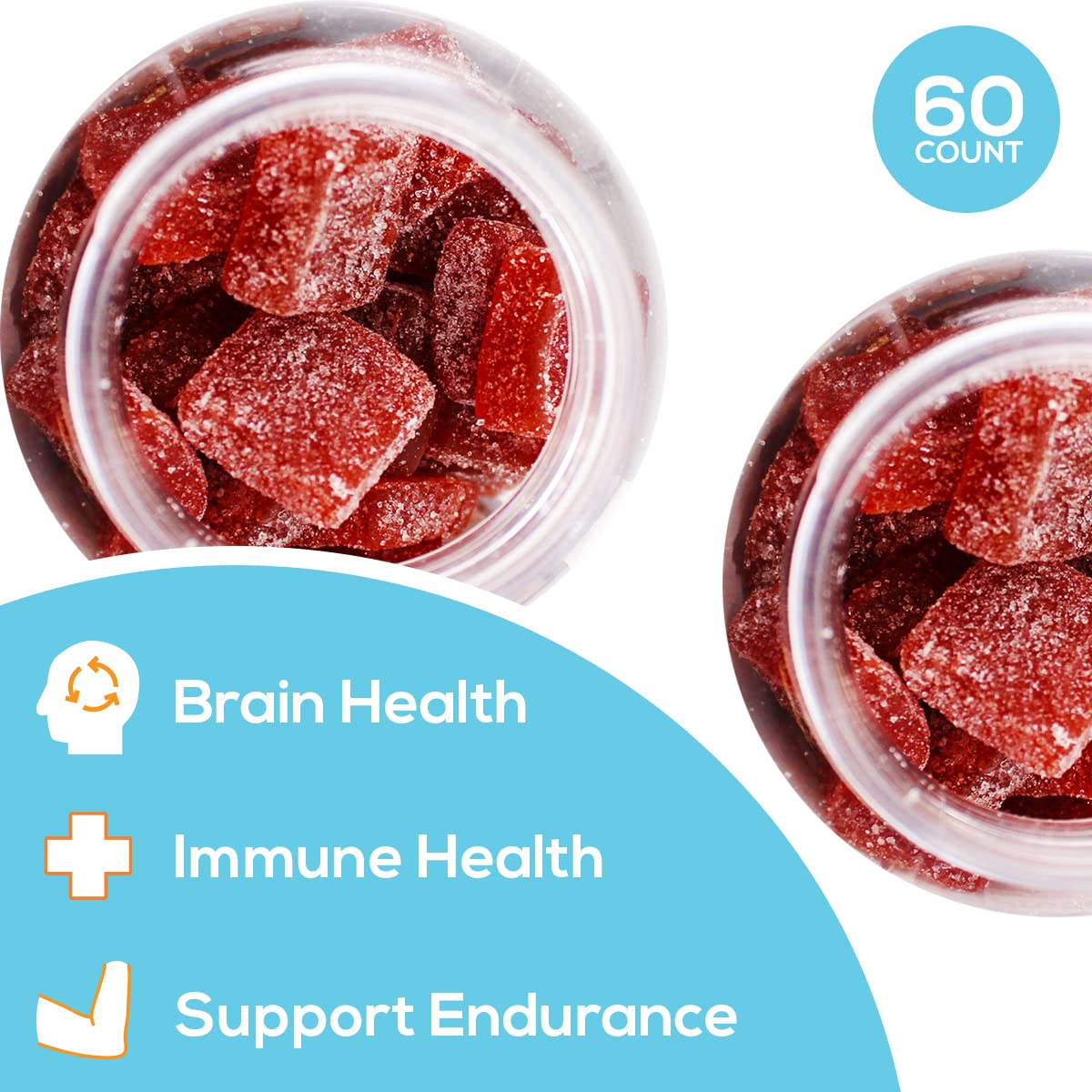 Safer Products Ashwagandha Apple Cider Vinegar Gummies 60