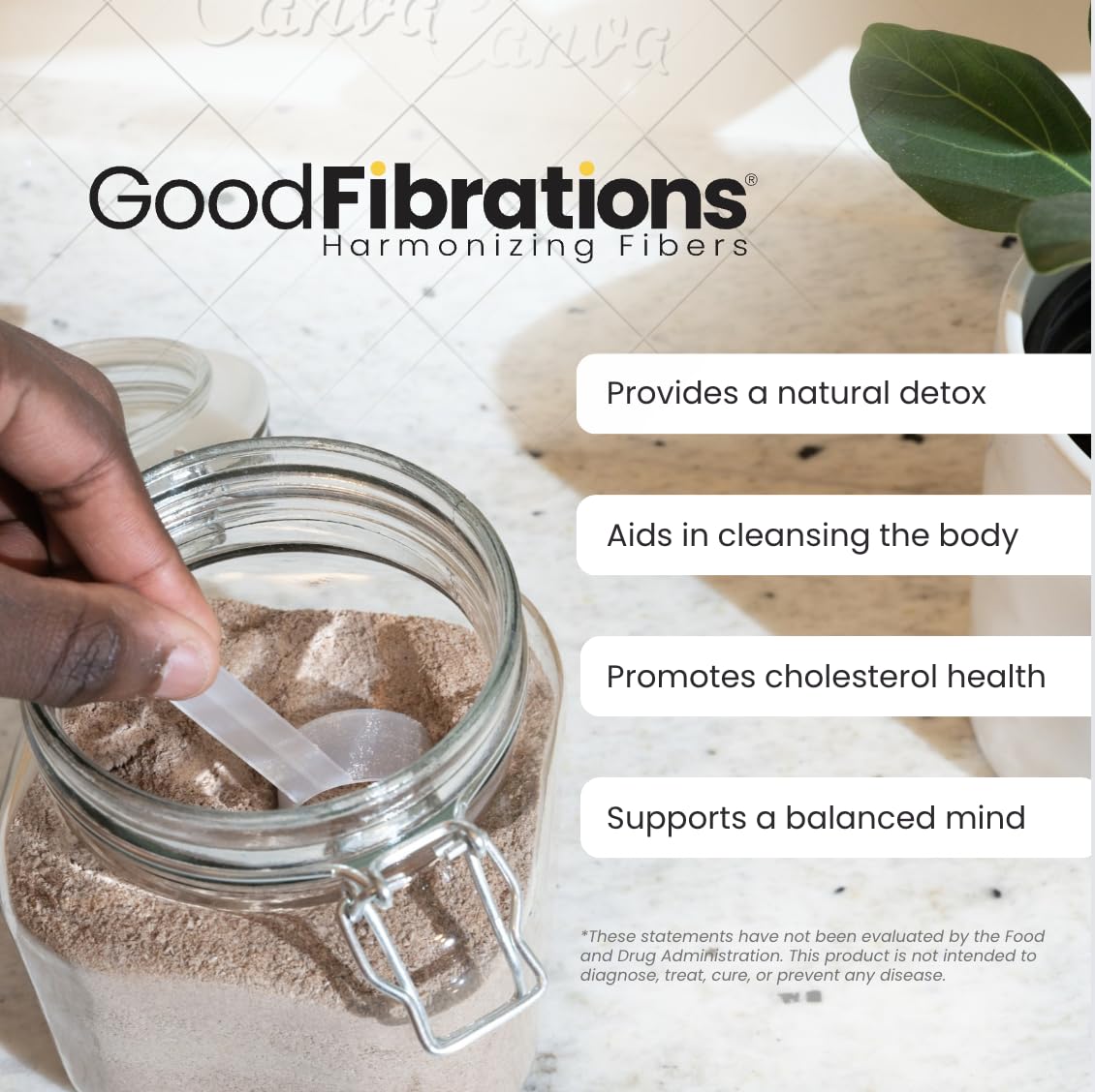 Solle Naturals Good Fibrations Fiber Supplement Powder 15 Ounce