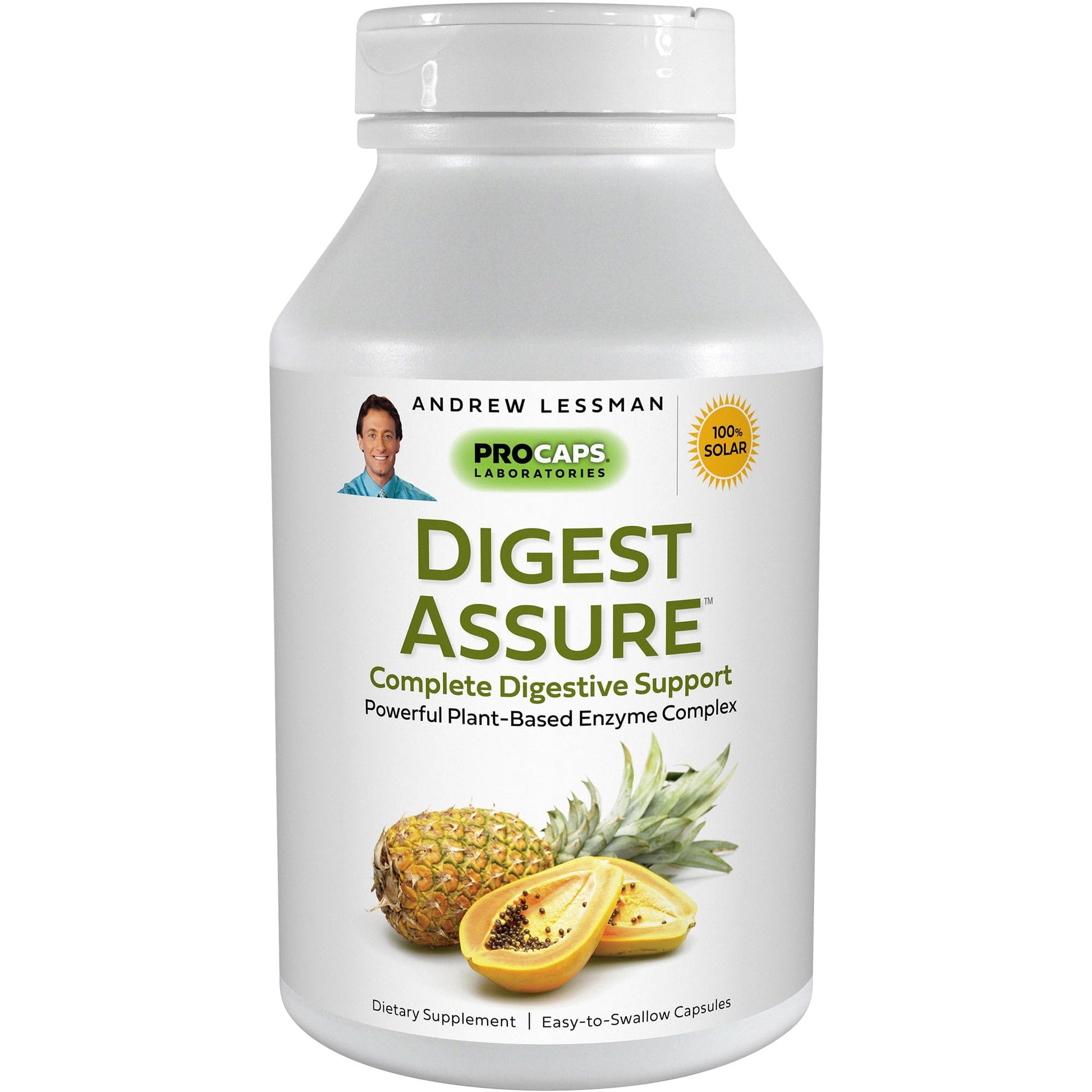 Andrew Lessman ProCaps Digest Assure Vegetarian Digestive Enzymes 180 Capsules