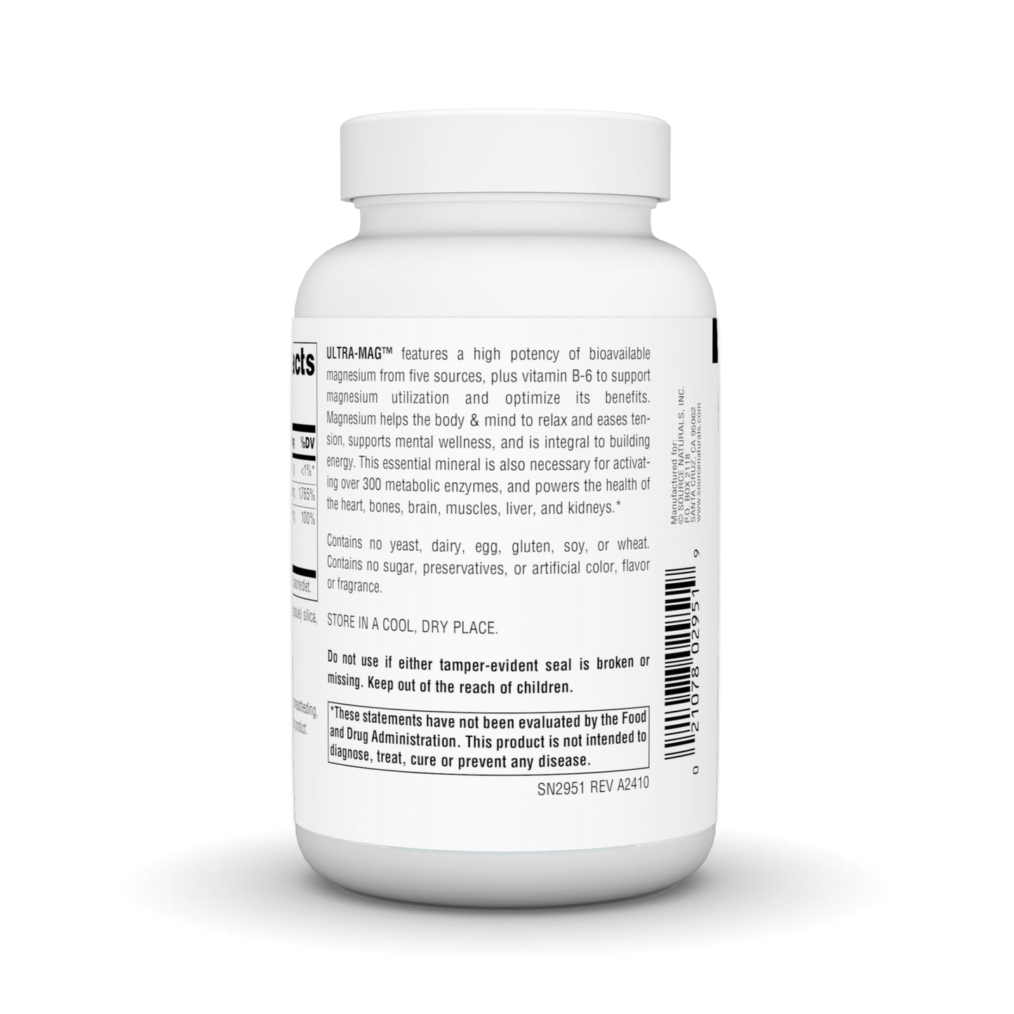 Source Naturals Ultra-Mag Vegan Capsule, 90 Count