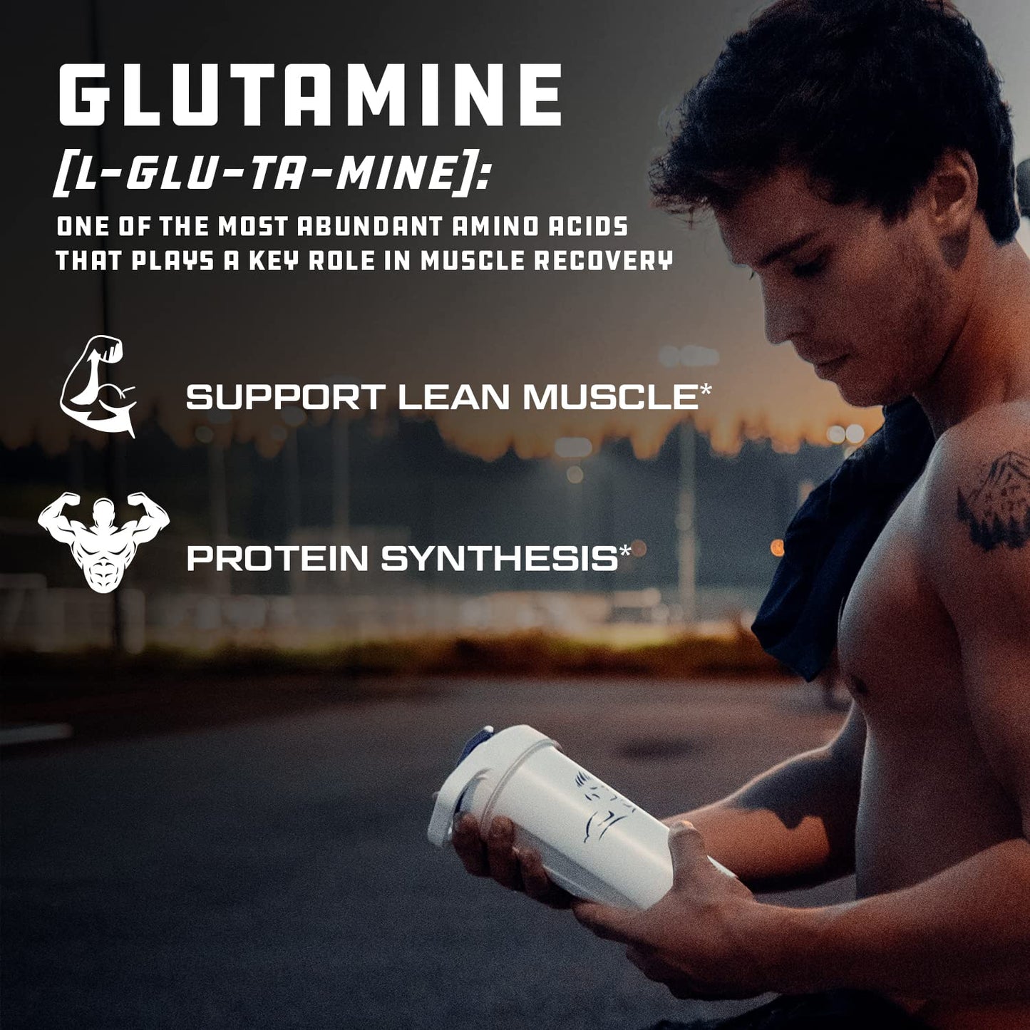 Cutler Nutrition L-Glutamine Powder 10.58 Ounce