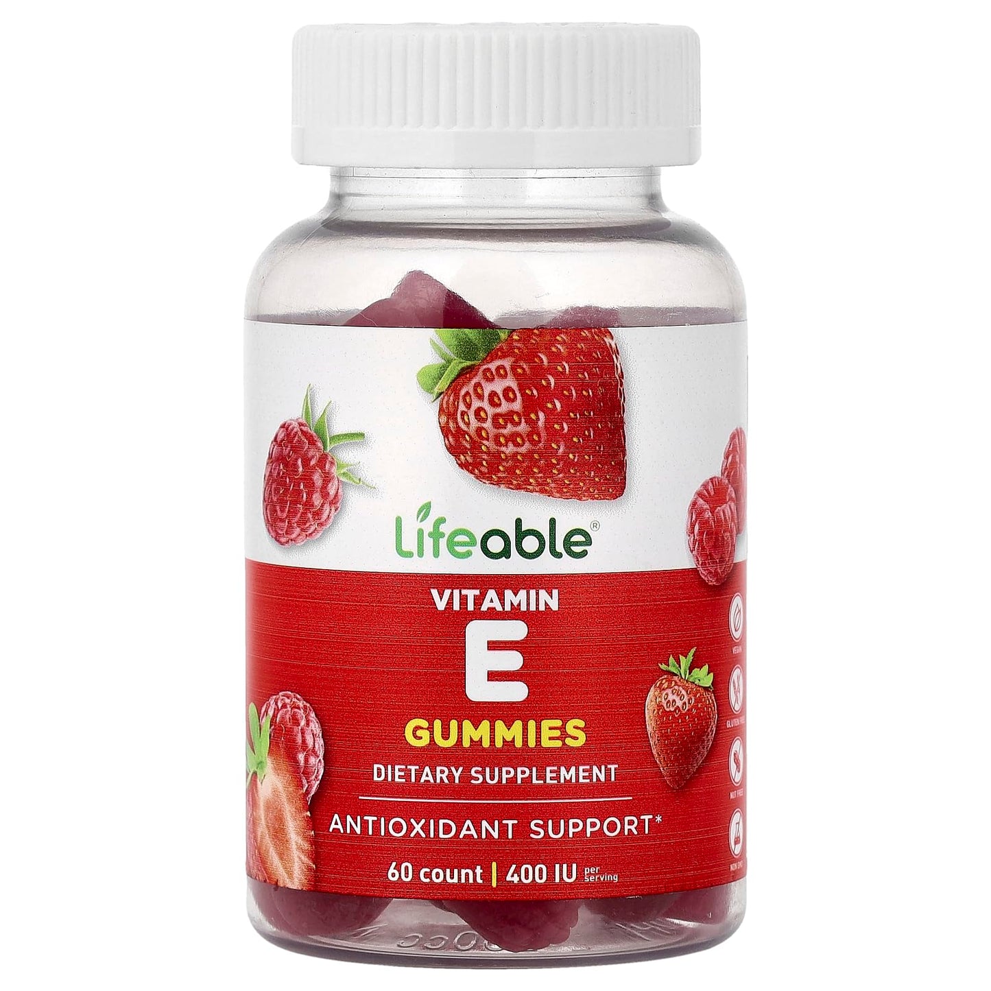 Lifeable Vitamin E Gummies, 60 Count