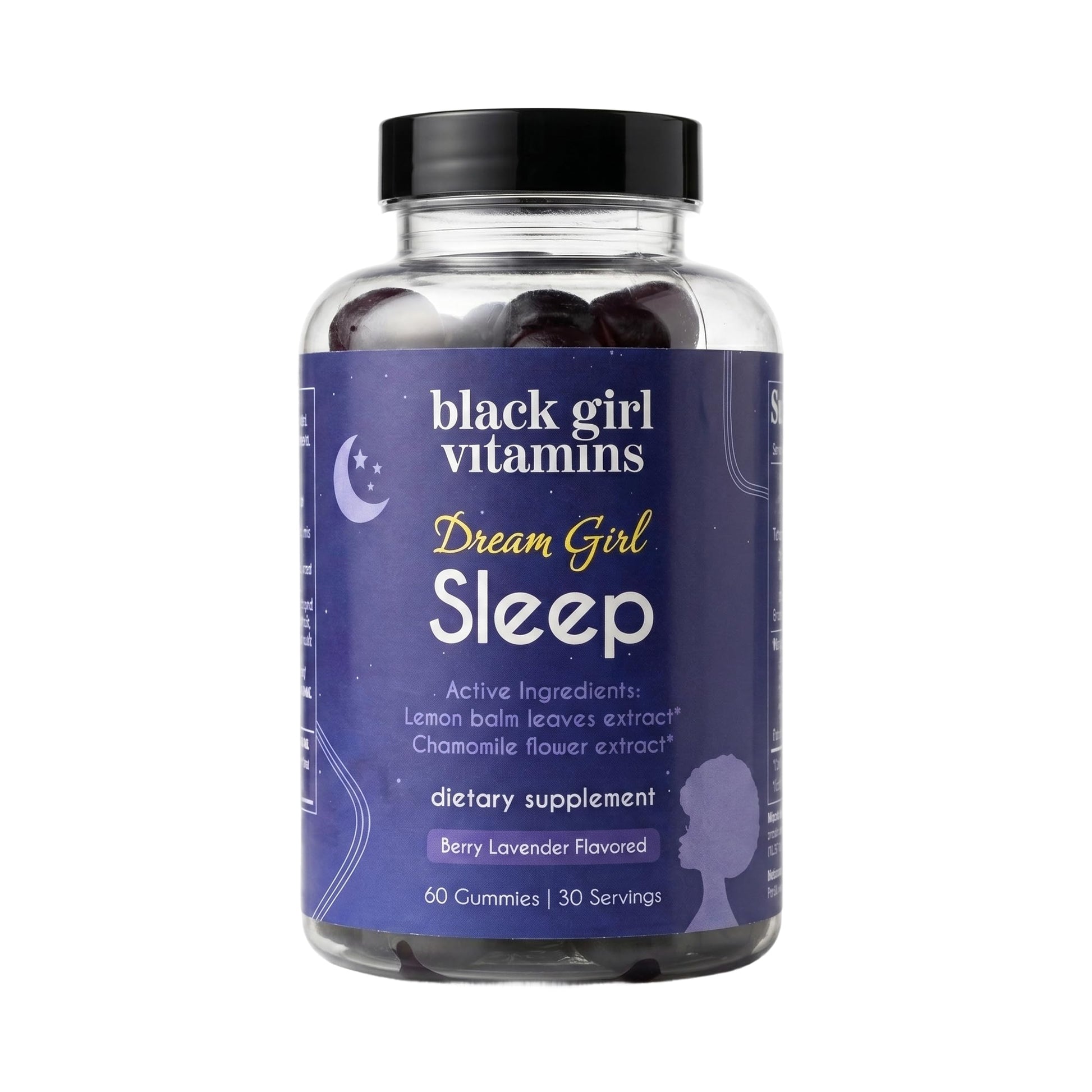 Black Girl Vitamins Sleep Gummies, 60 Count