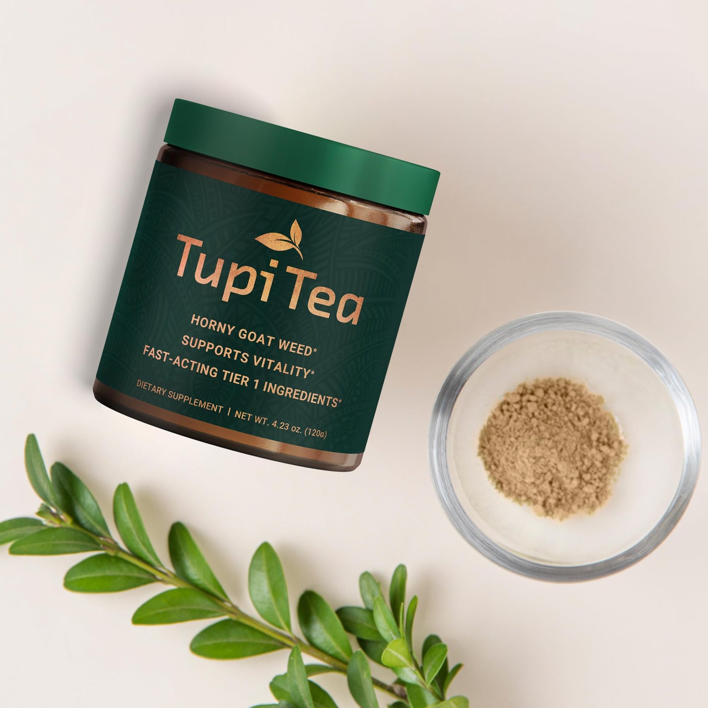 Tupi Tea Horny Goat Weed Powder, 4.23 oz