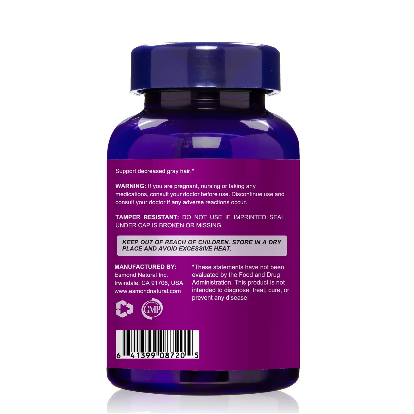 Esmond Natural Anti Gray Hair Capsule 300 Capsules