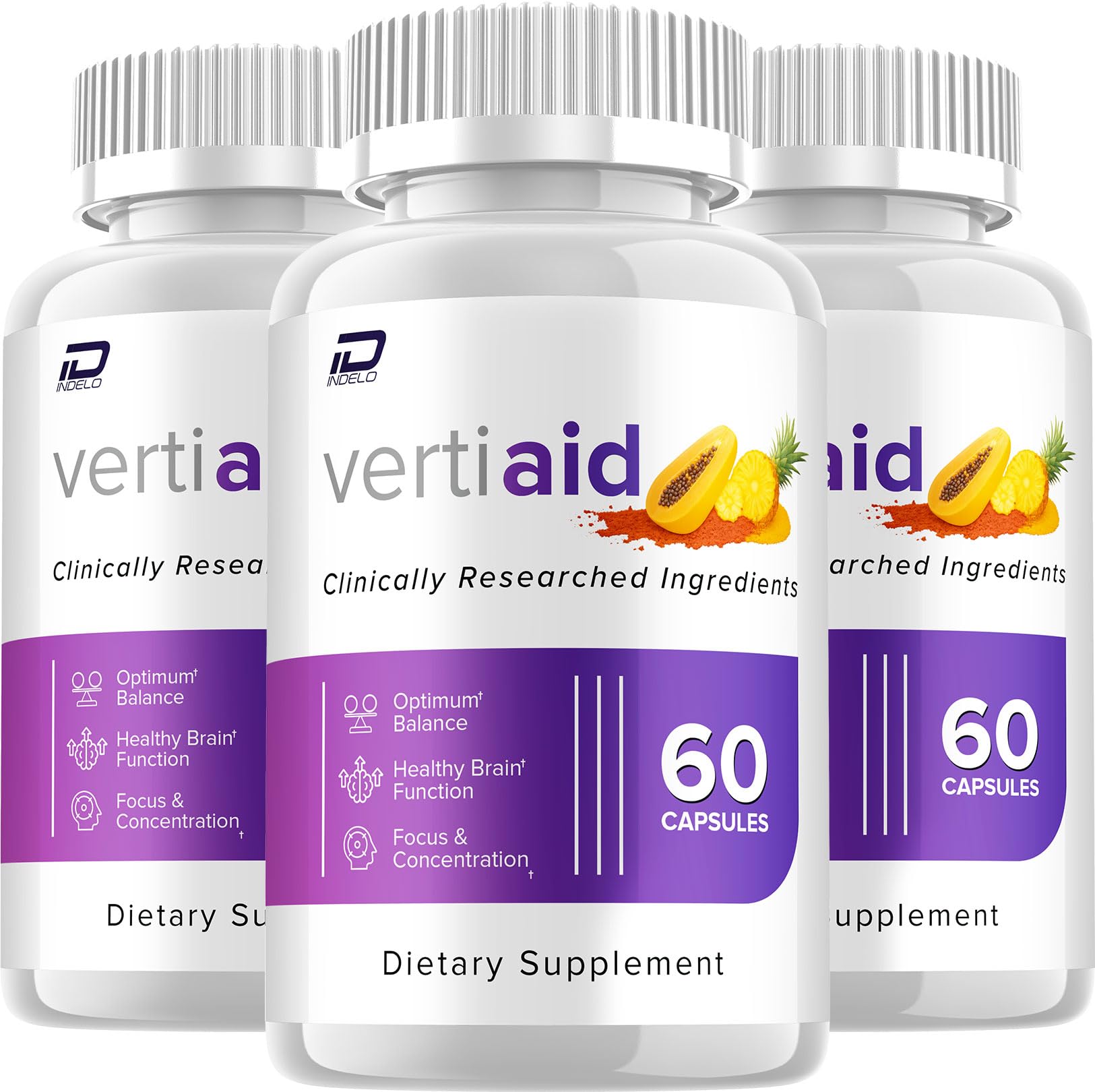 Indelo VertiAid Supplement Capsule 180 Capsules