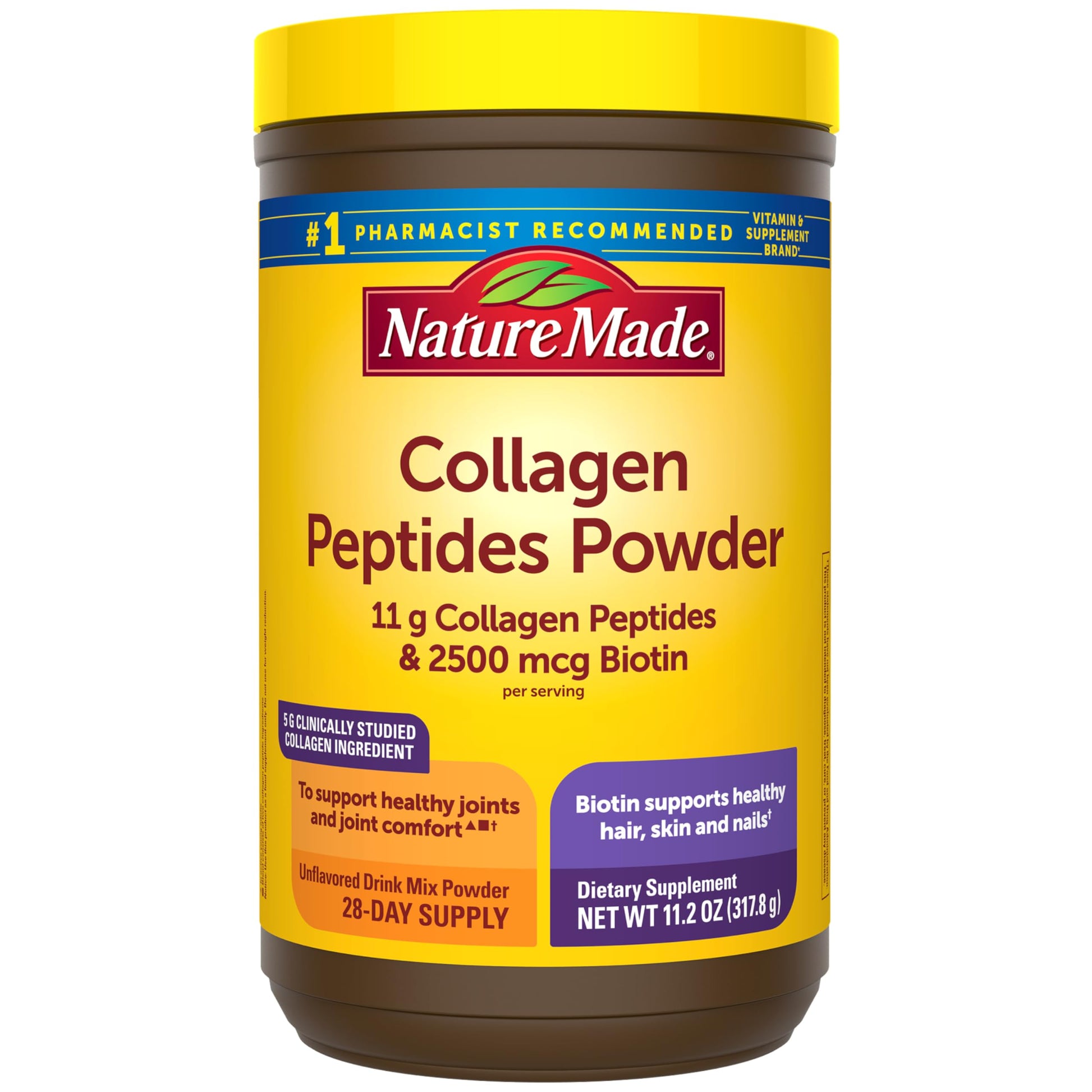 Nature Made Collagen Peptides Powder Type 1 & 3, 11.2 oz