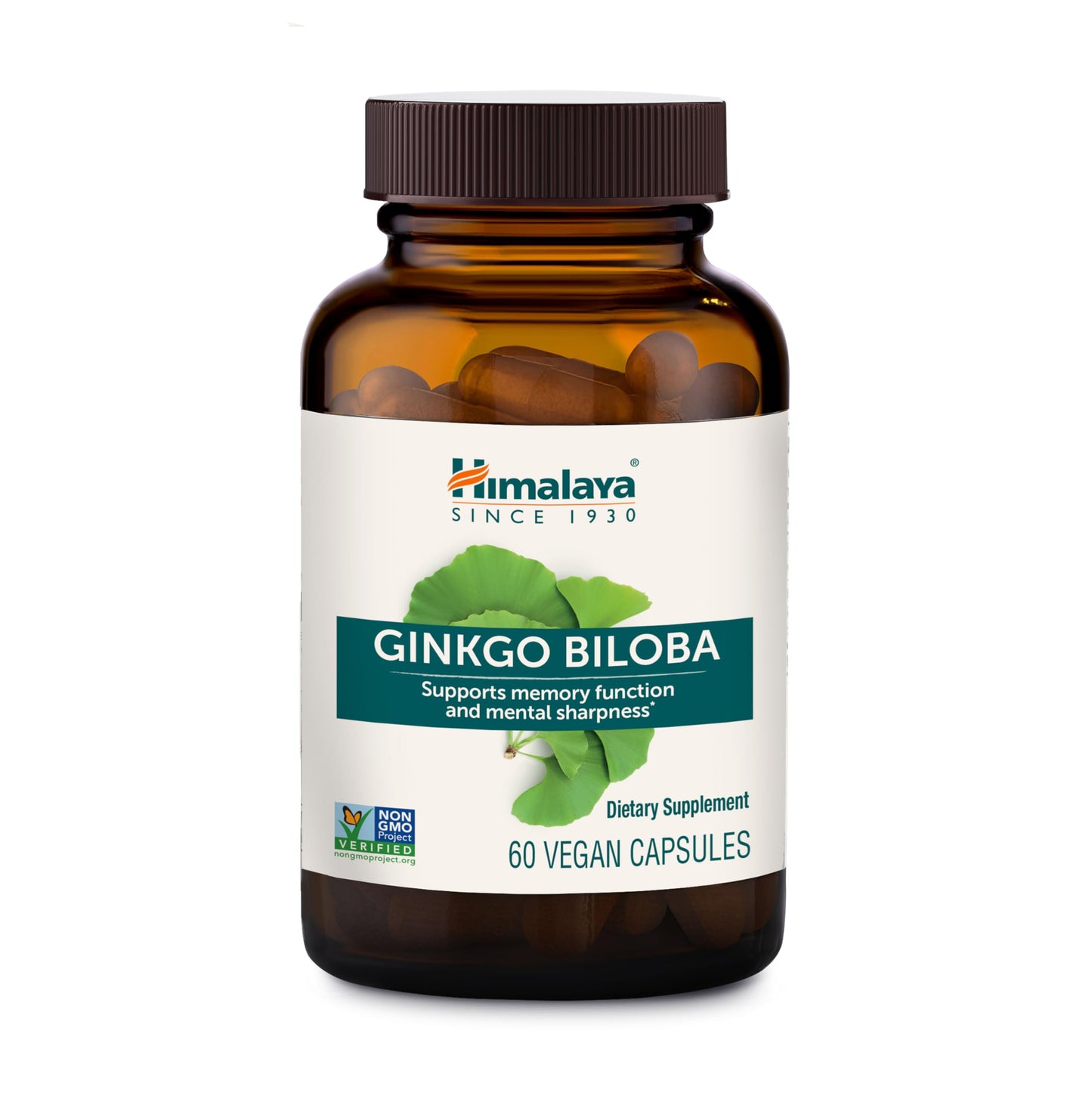 Himalaya Ginkgo Biloba Capsules, 60 Count