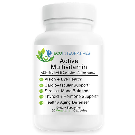 EcoIntegratives Active Multivitamin ADK Methyl B Complex 60 Capsules