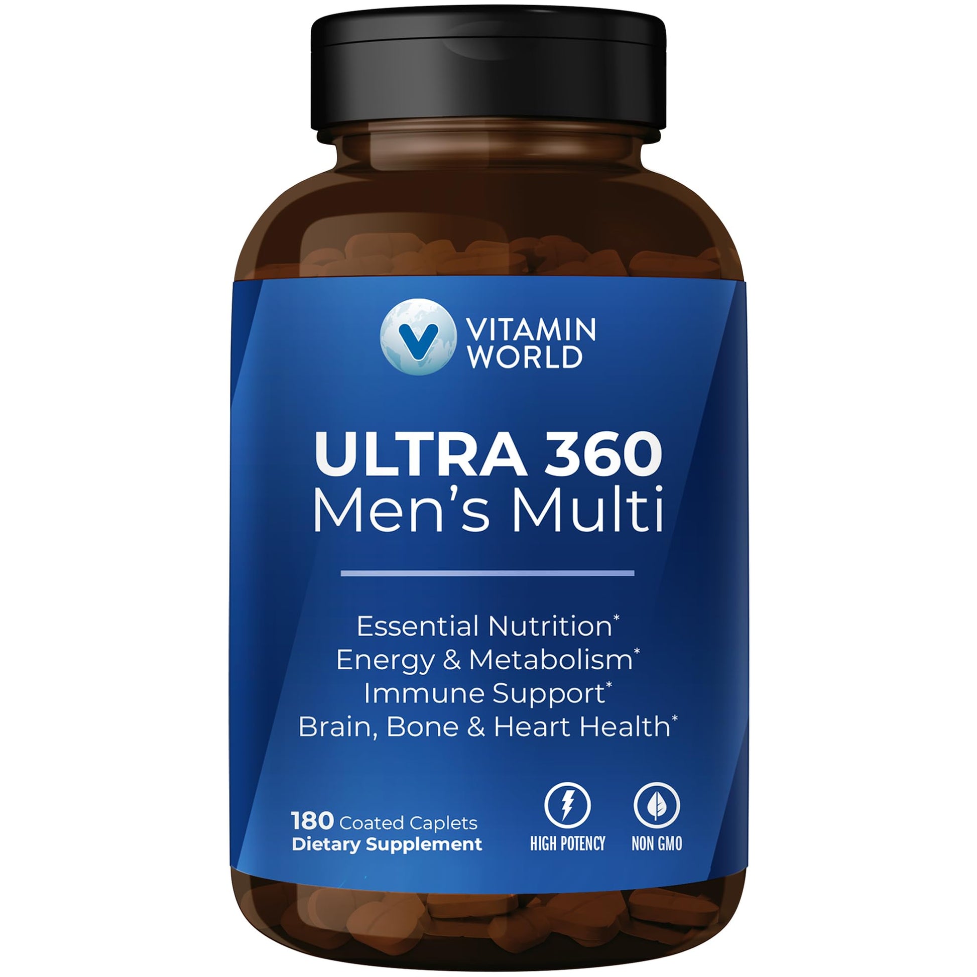 Vitamin World Ultra 360 Multivitamin for Men 180 Caplets