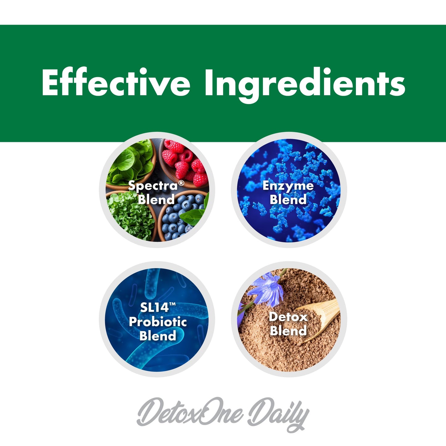 NutraOne DetoxOne Daily Gut Health Powder 6.2435