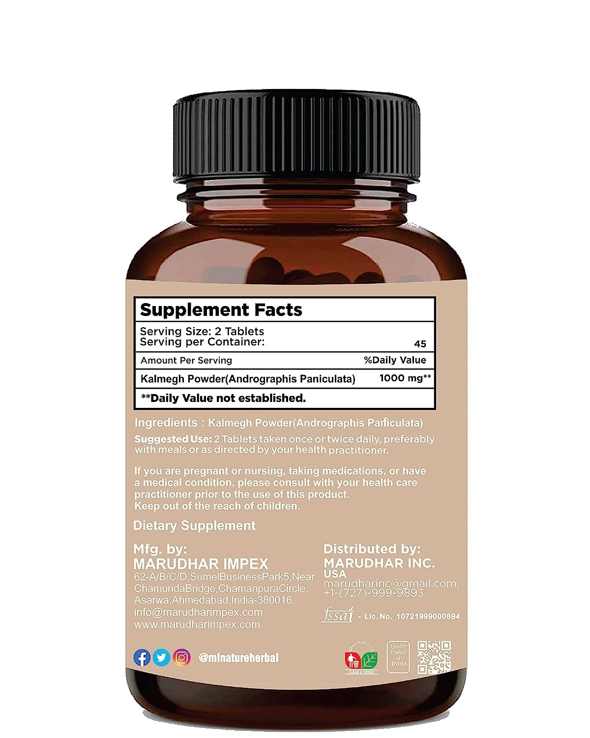 Sheltr Kalmegh Tablets 90
