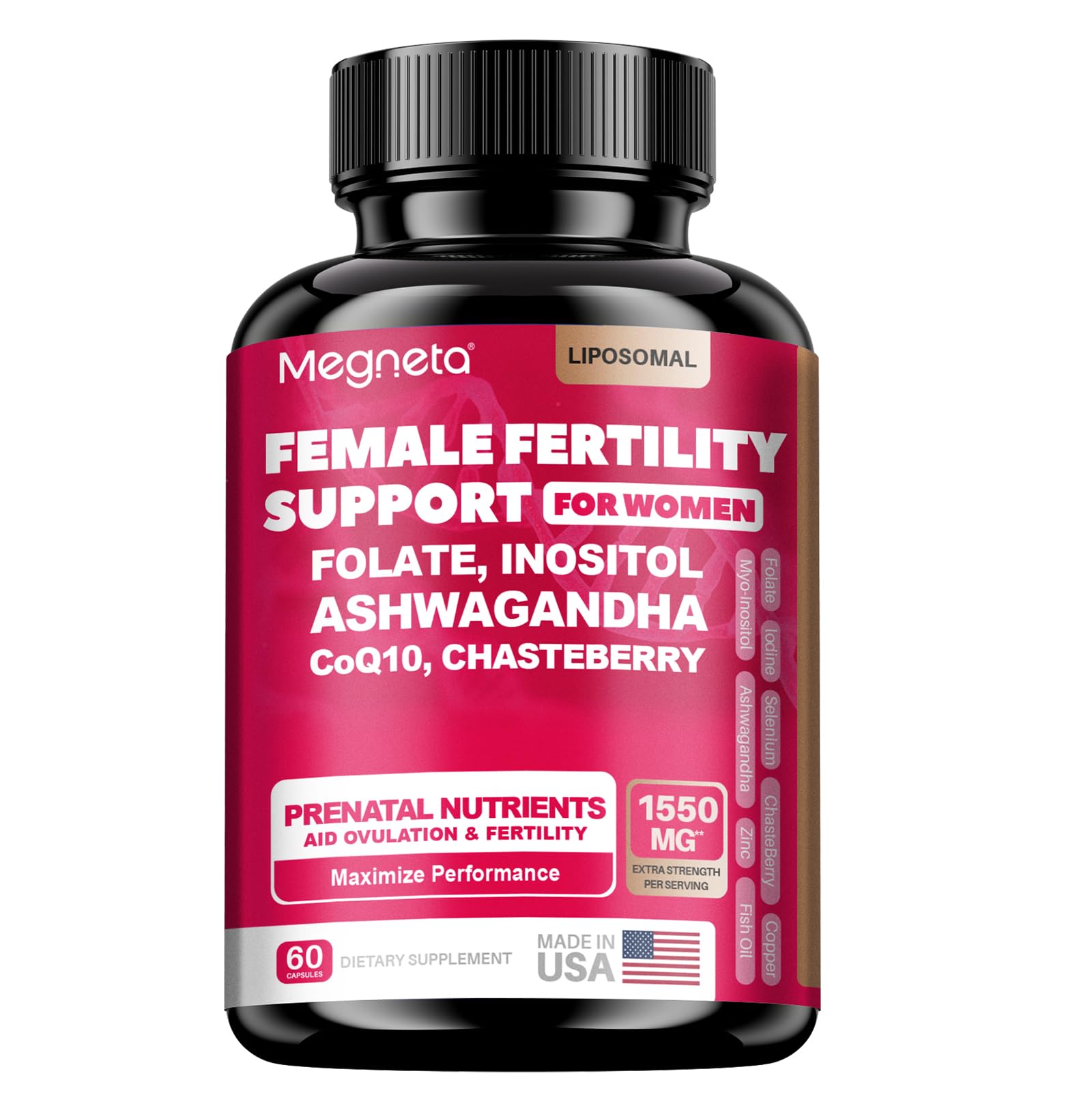 MEGNETA Preconception Wellness Supplement with CoQ10 Capsule 60