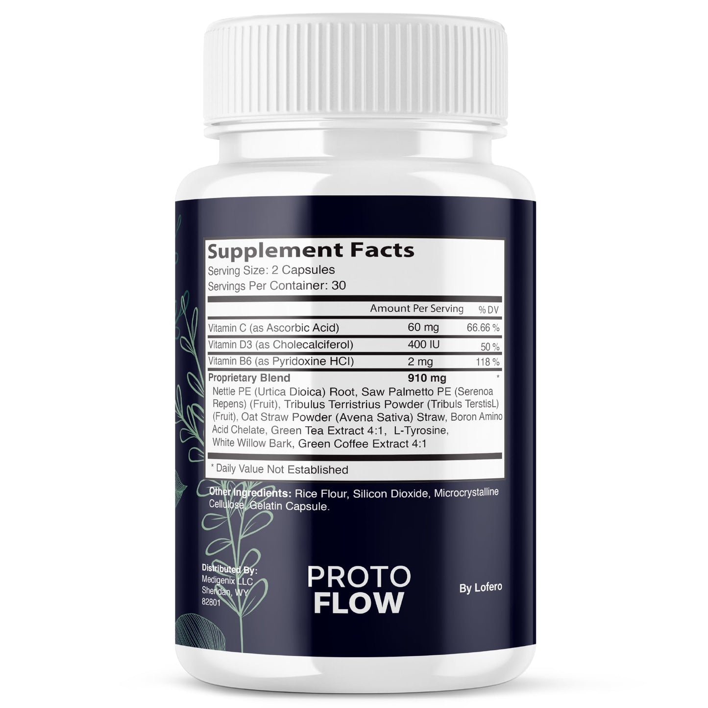 Lofero ProtoFlow Capsules 180 Count