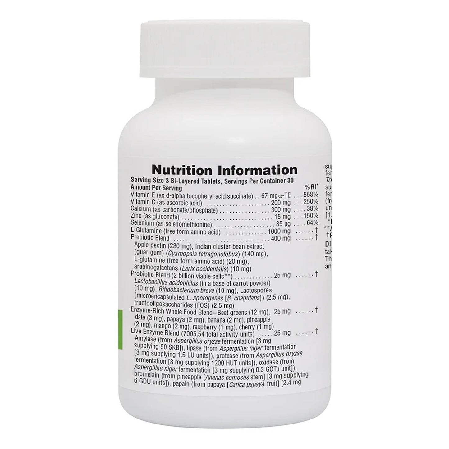 NaturesPlus GI Natural Total Digestive Wellness 90 Tablets