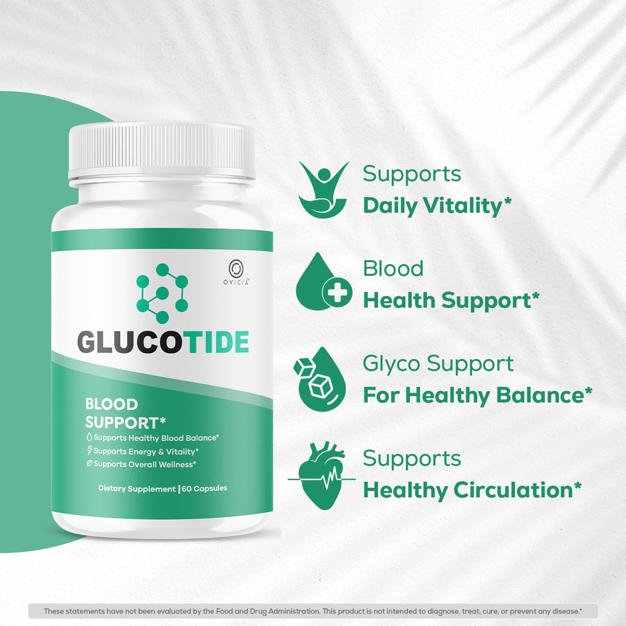 OVICIA Glucotide Capsules 120 Capsules