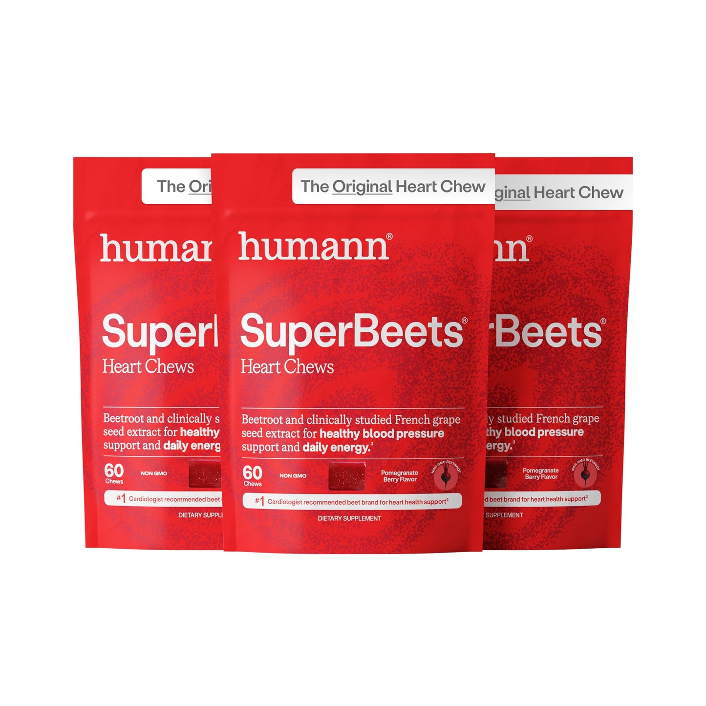 HumanN SuperBeets Heart Chews Chew 180