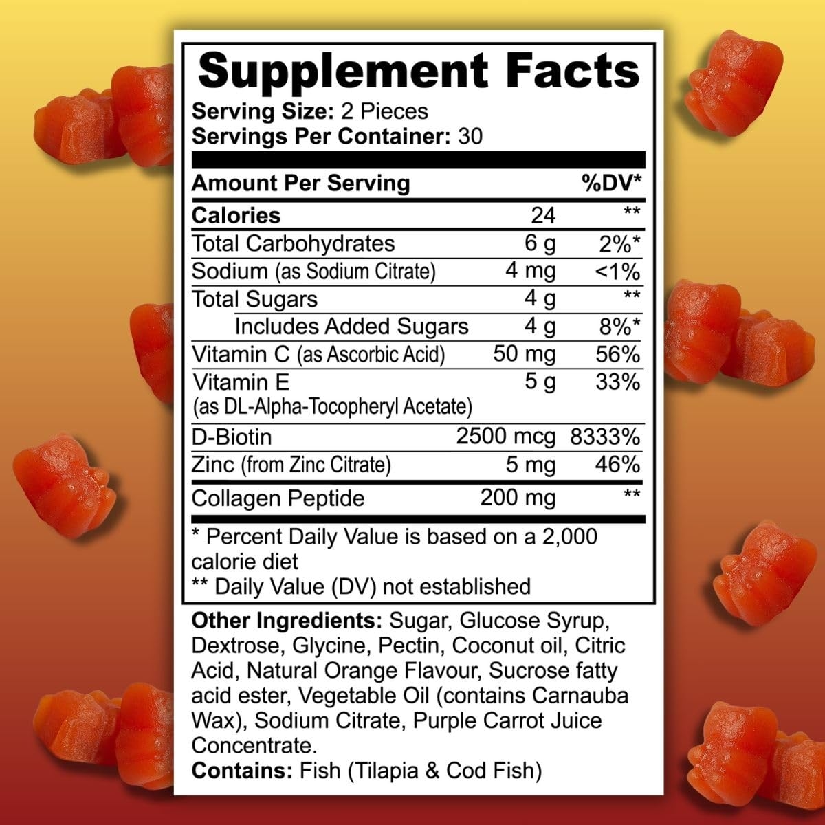 AgeShield Nutrition Elite Collagen Gummies 60 Count