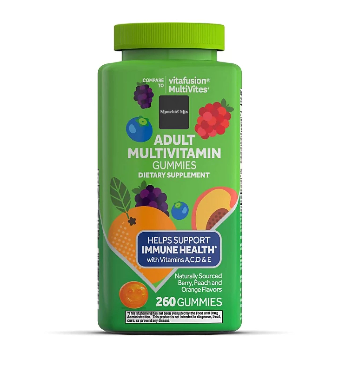 MUNCHIE MIX Adult Multivitamin Gummies, 260 Count