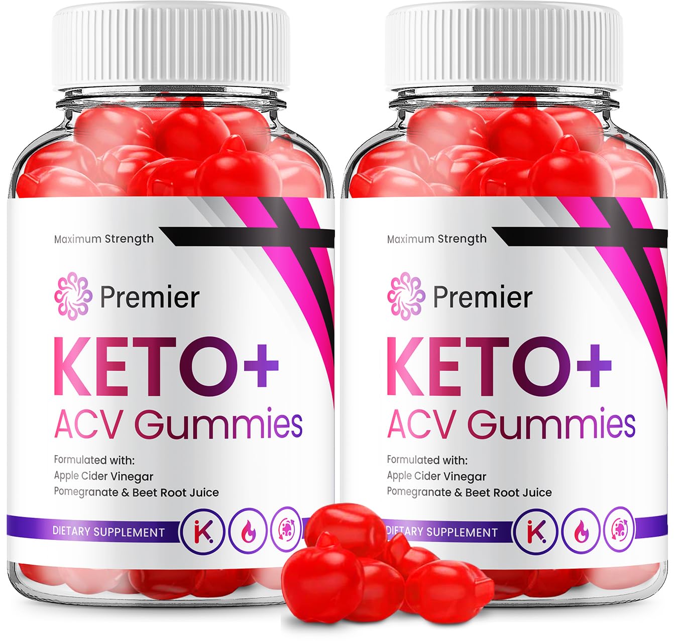 Indelo Premier Keto ACV Gummies 120 Gummies