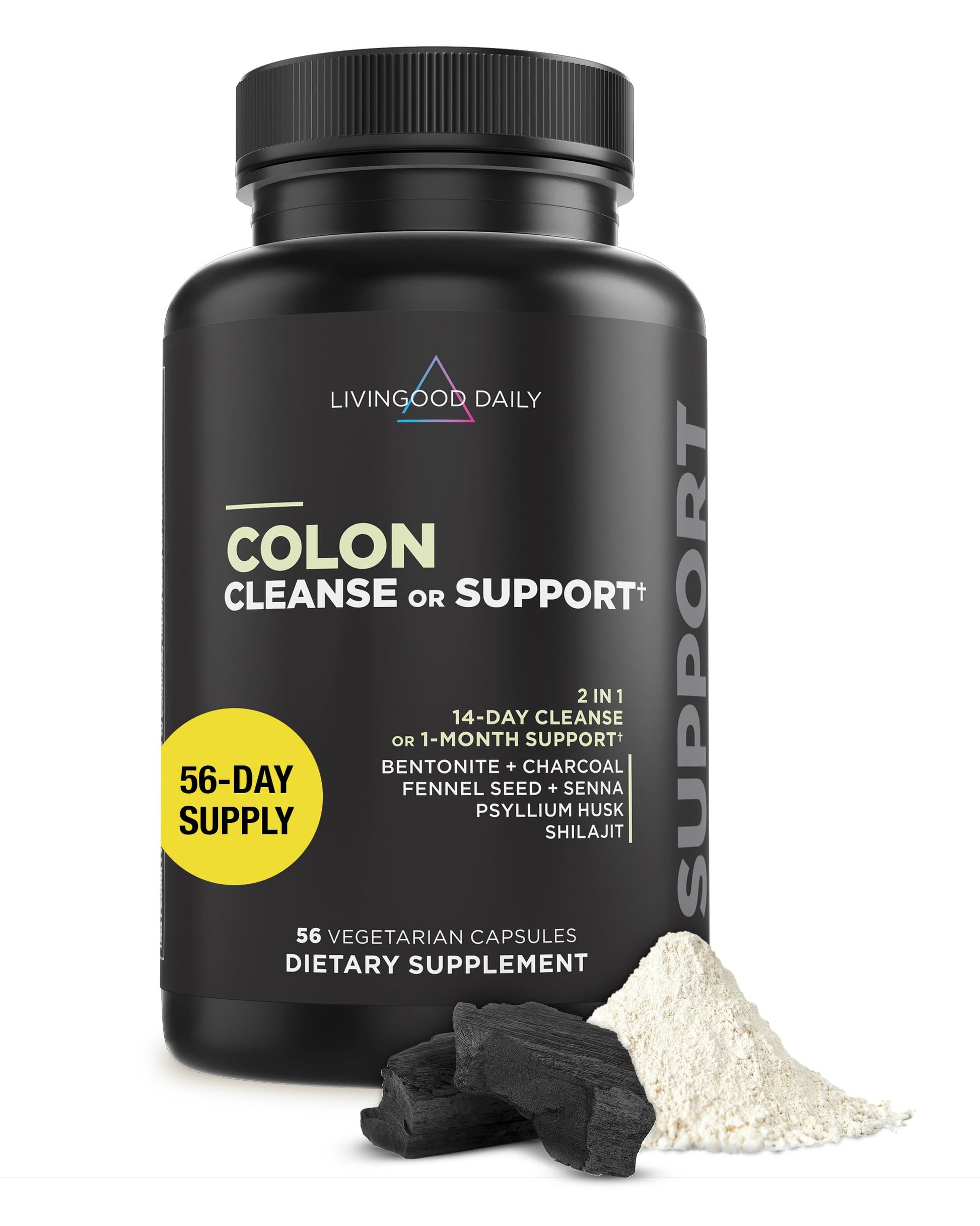 Livingood Daily Colon Cleanse Capsule 56 Count