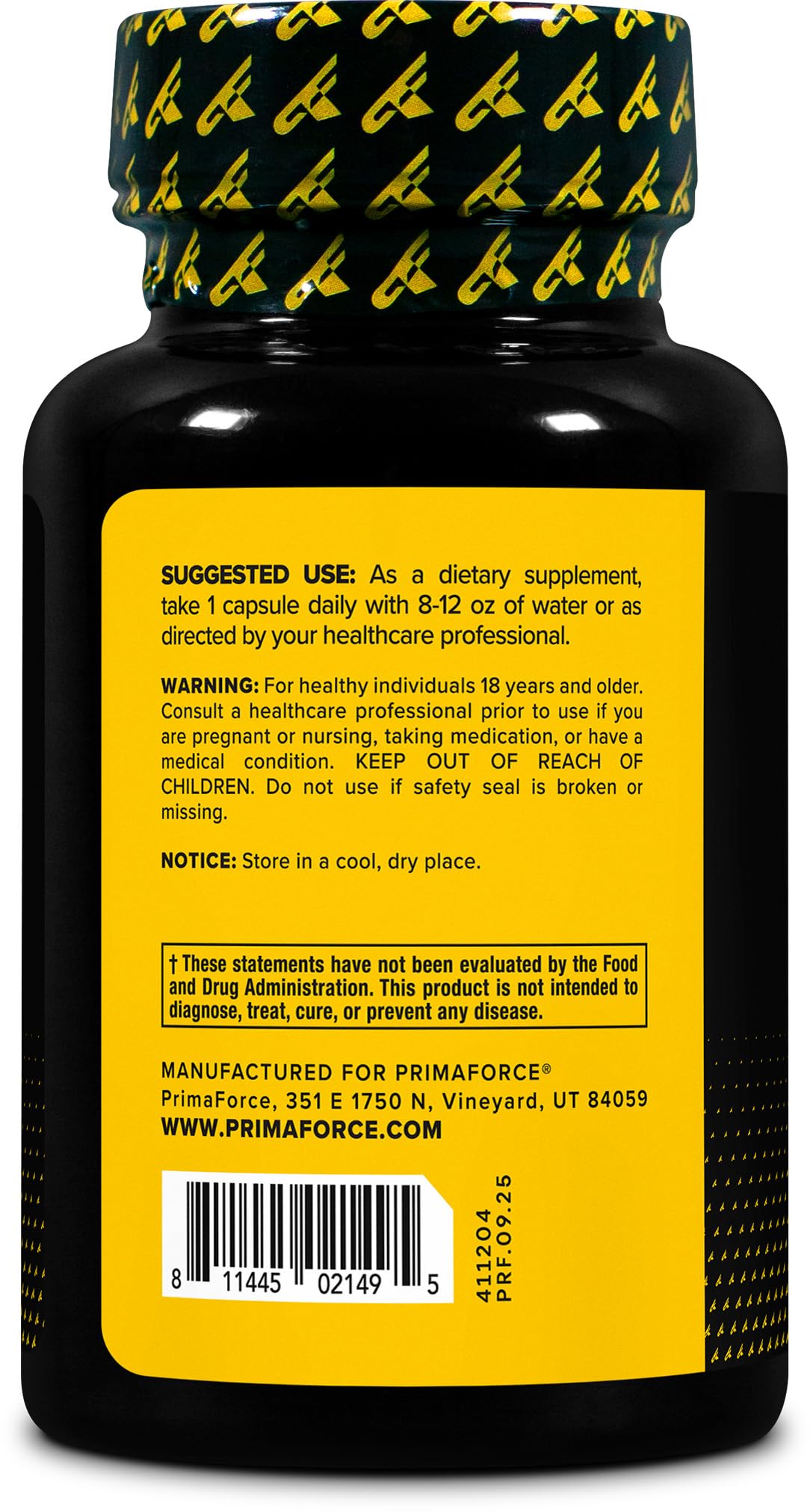 Primaforce Nattokinase (100mg) 2000 FU Per Serving, 120 Capsules