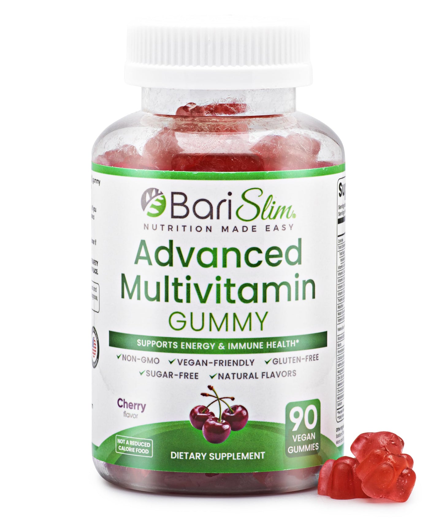 BariSlim Advanced Bariatric Multivitamin Gummies - 90 Count