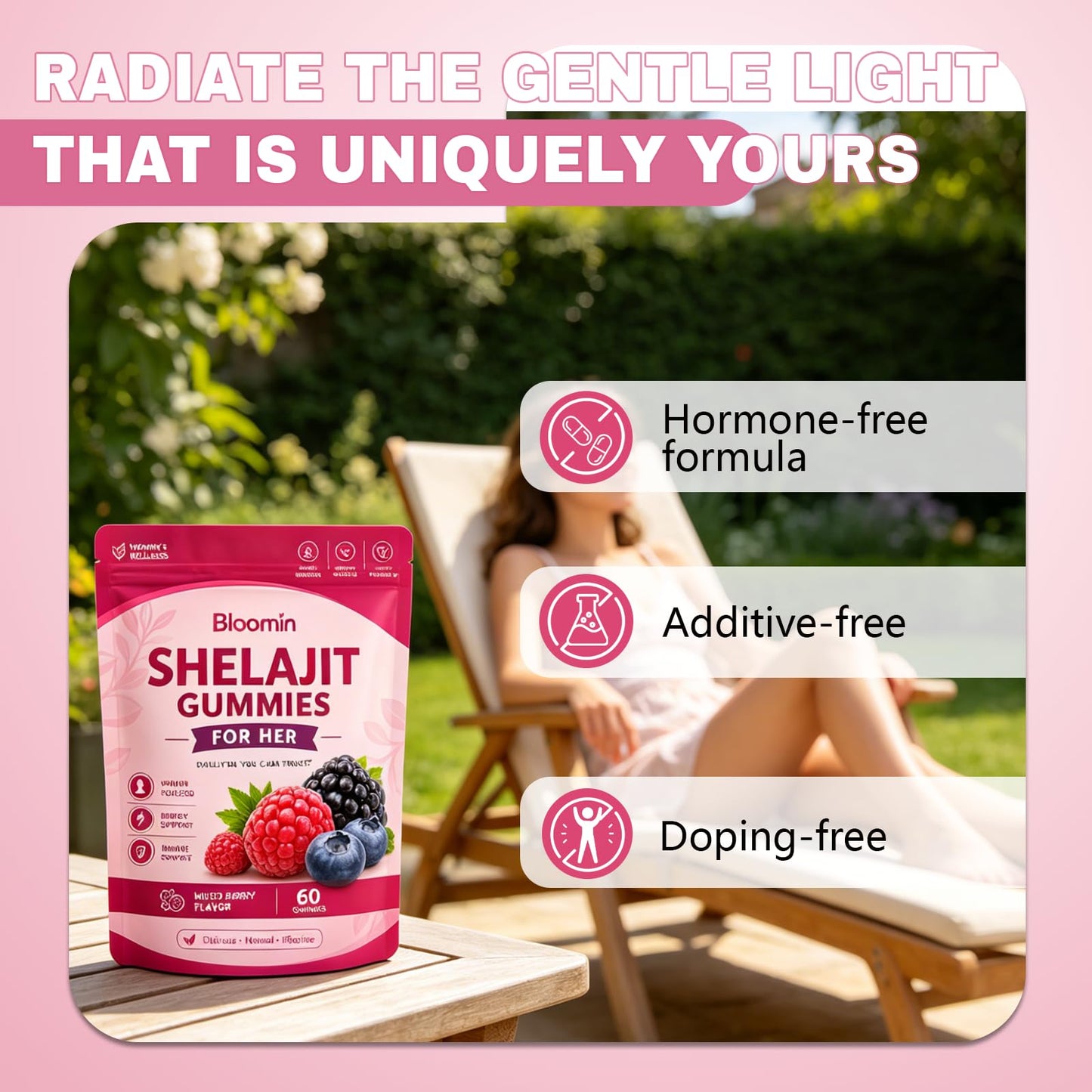 Floroma Global Bloomin Shilajit Softgel 60 Count